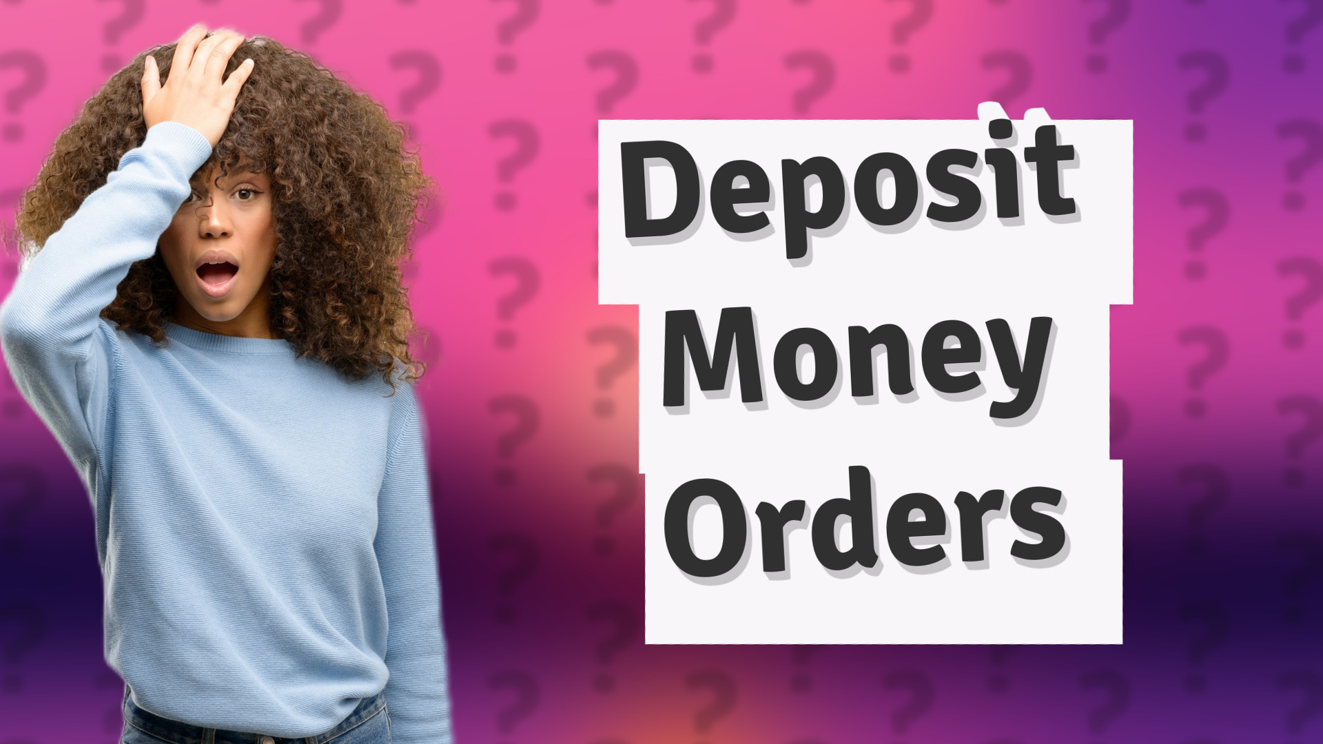 Deposit Money Orders