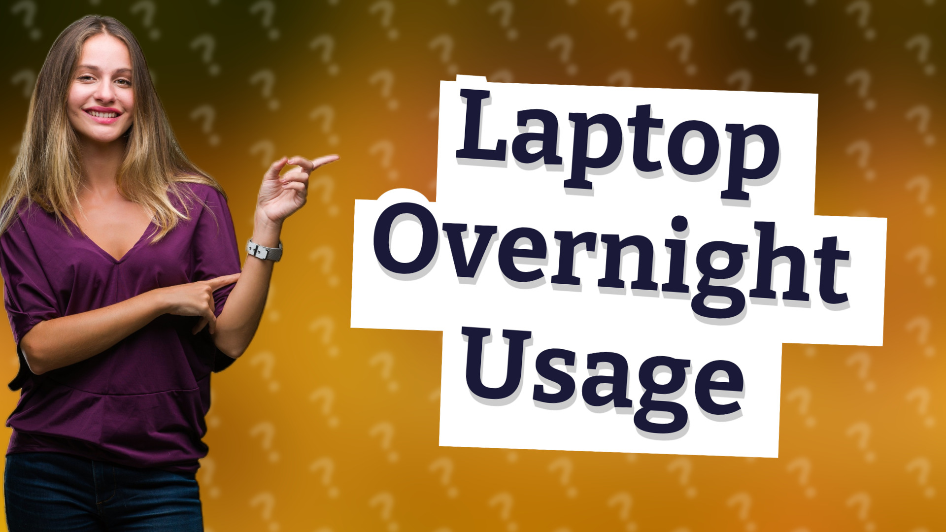 Laptop Overnight Usage
