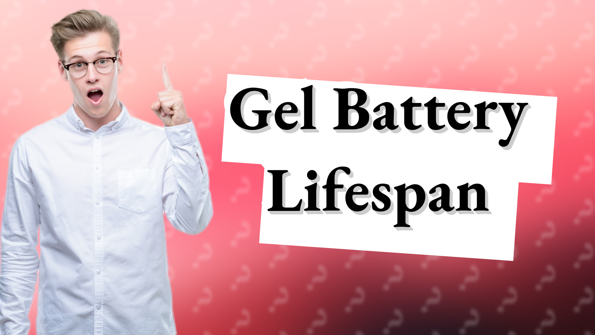 Gel Battery Lifespan
