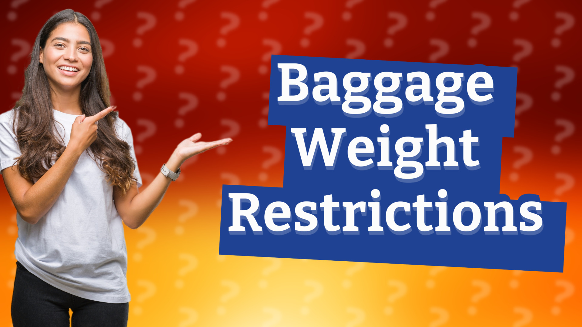 Baggage Weight Restrictions