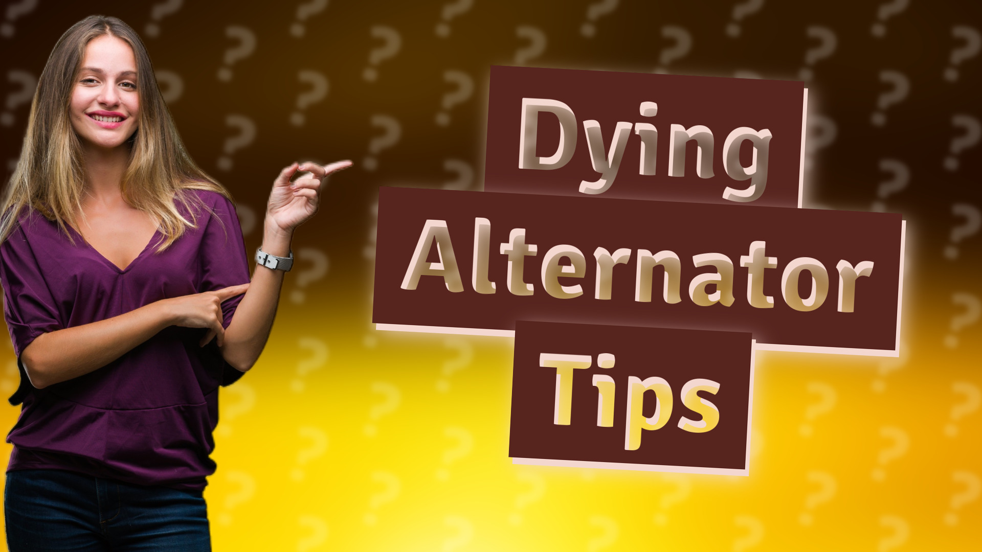 Dying Alternator Tips