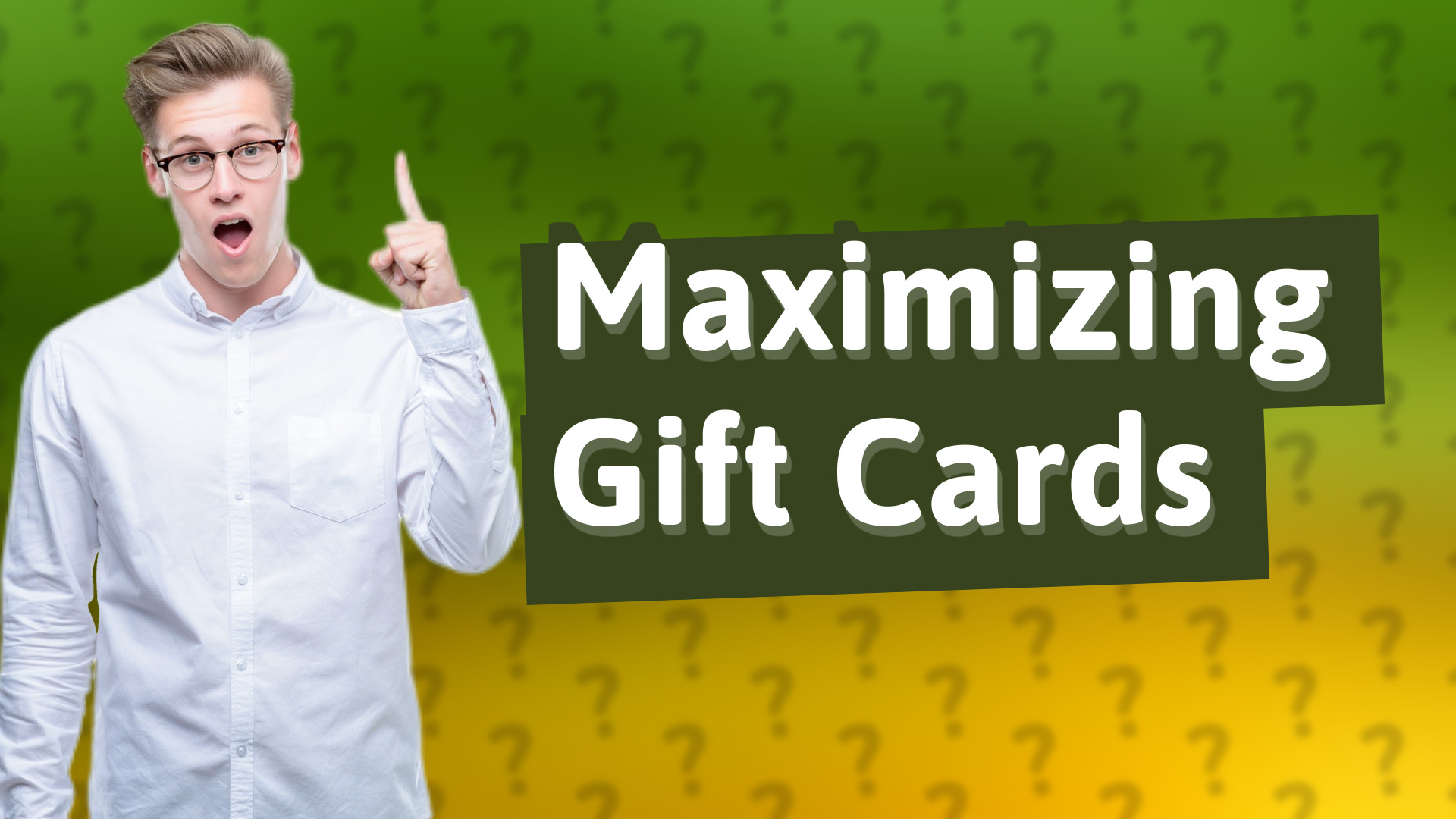 Maximizing Gift Cards