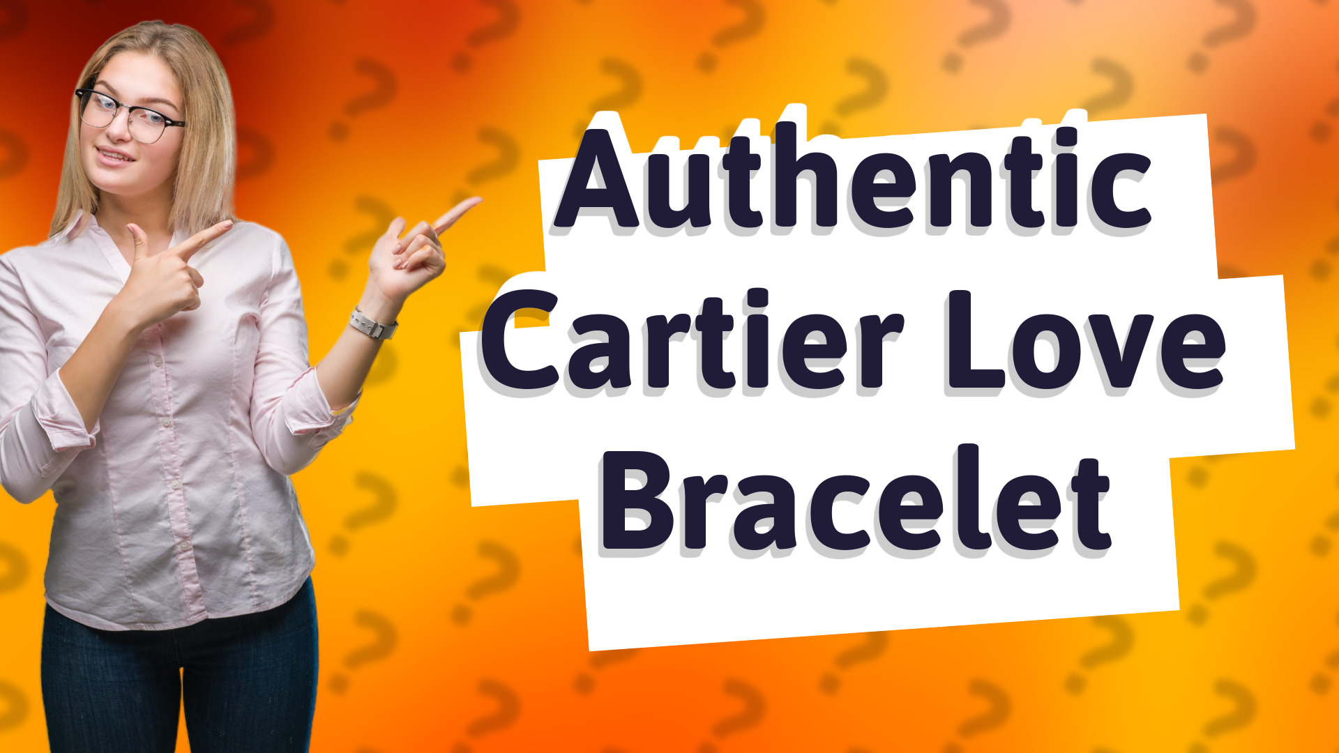 Authentic Cartier Love Bracelet