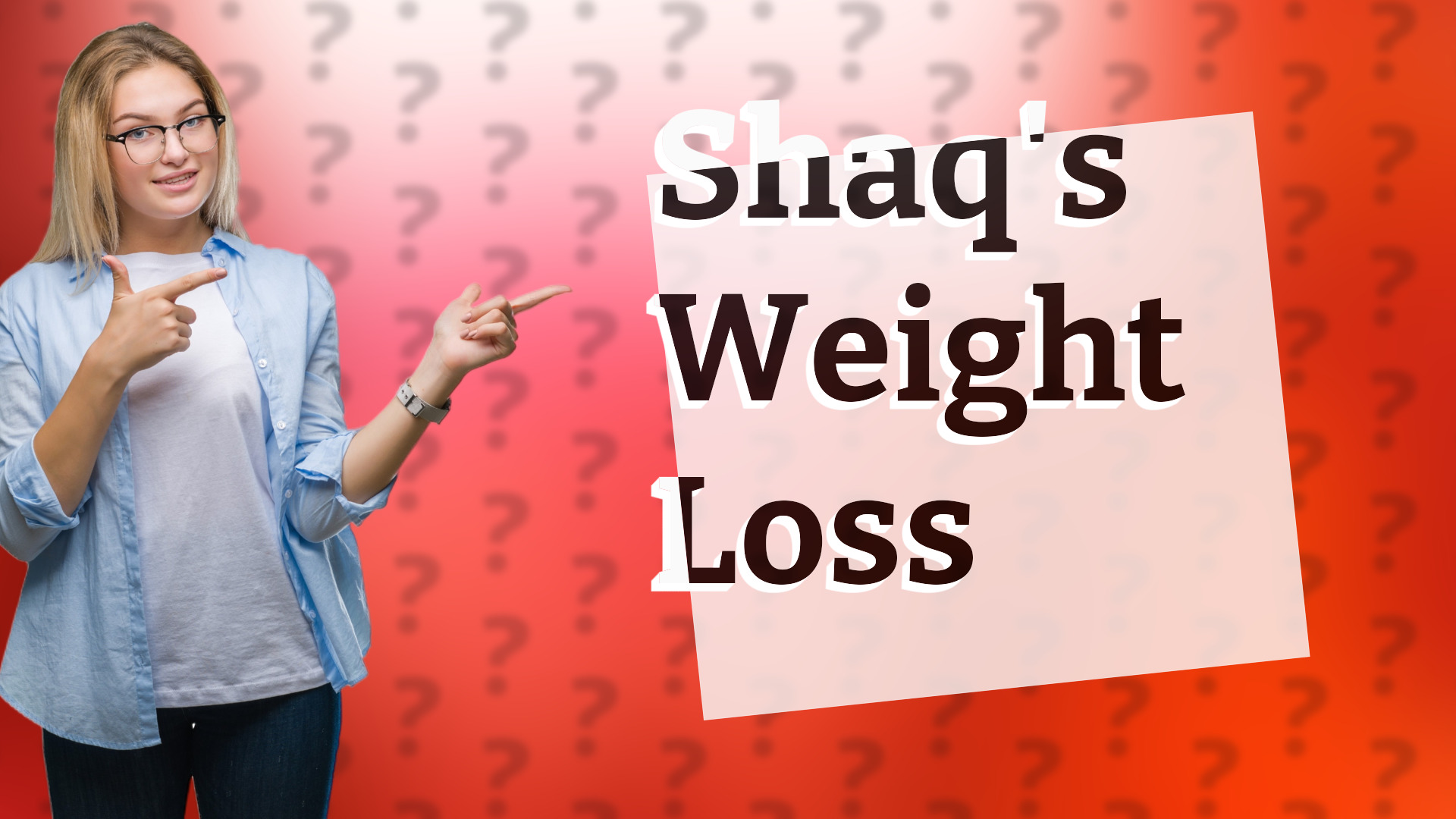 Shaq's Weight Loss