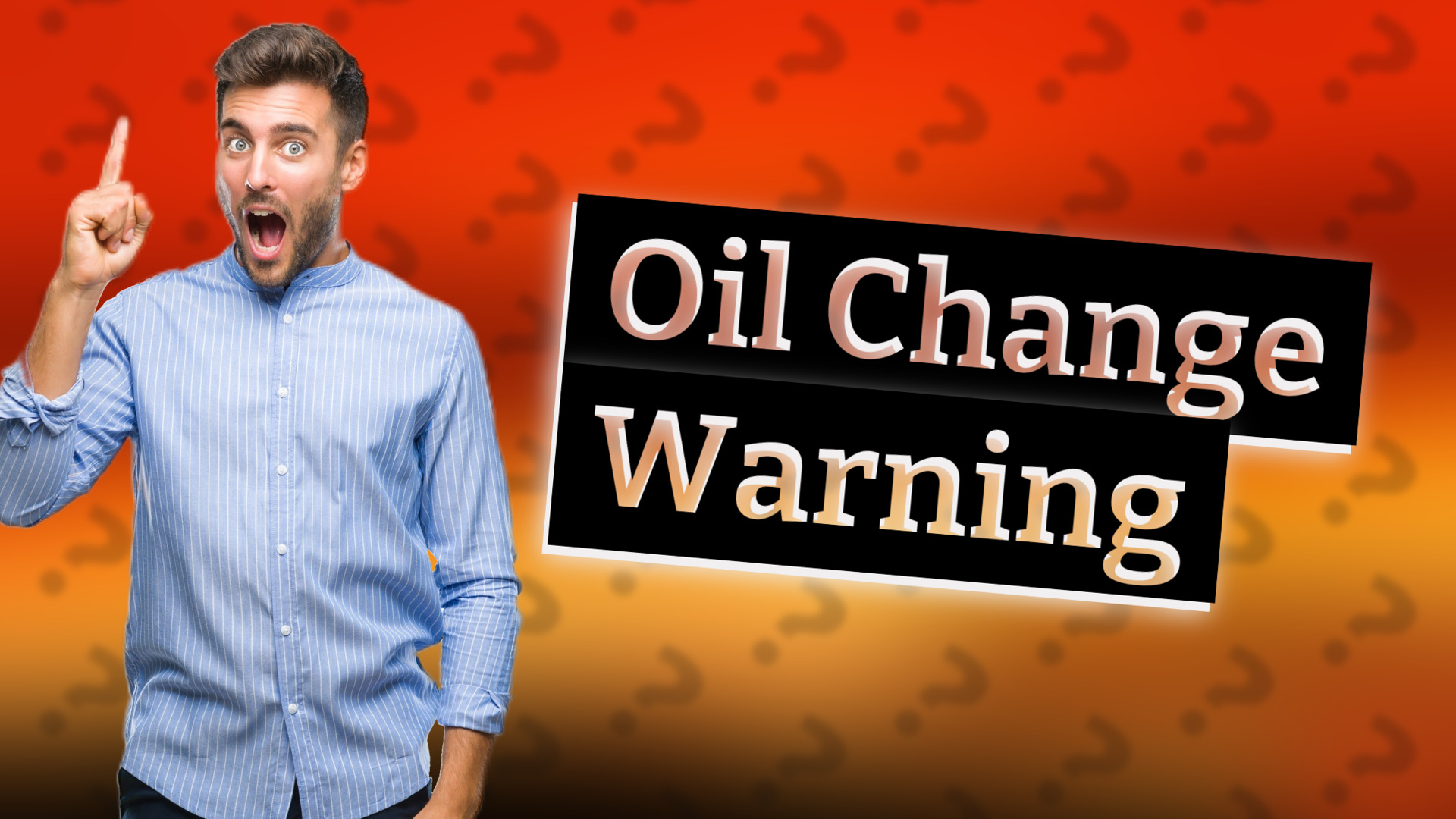 Oil Change Warning