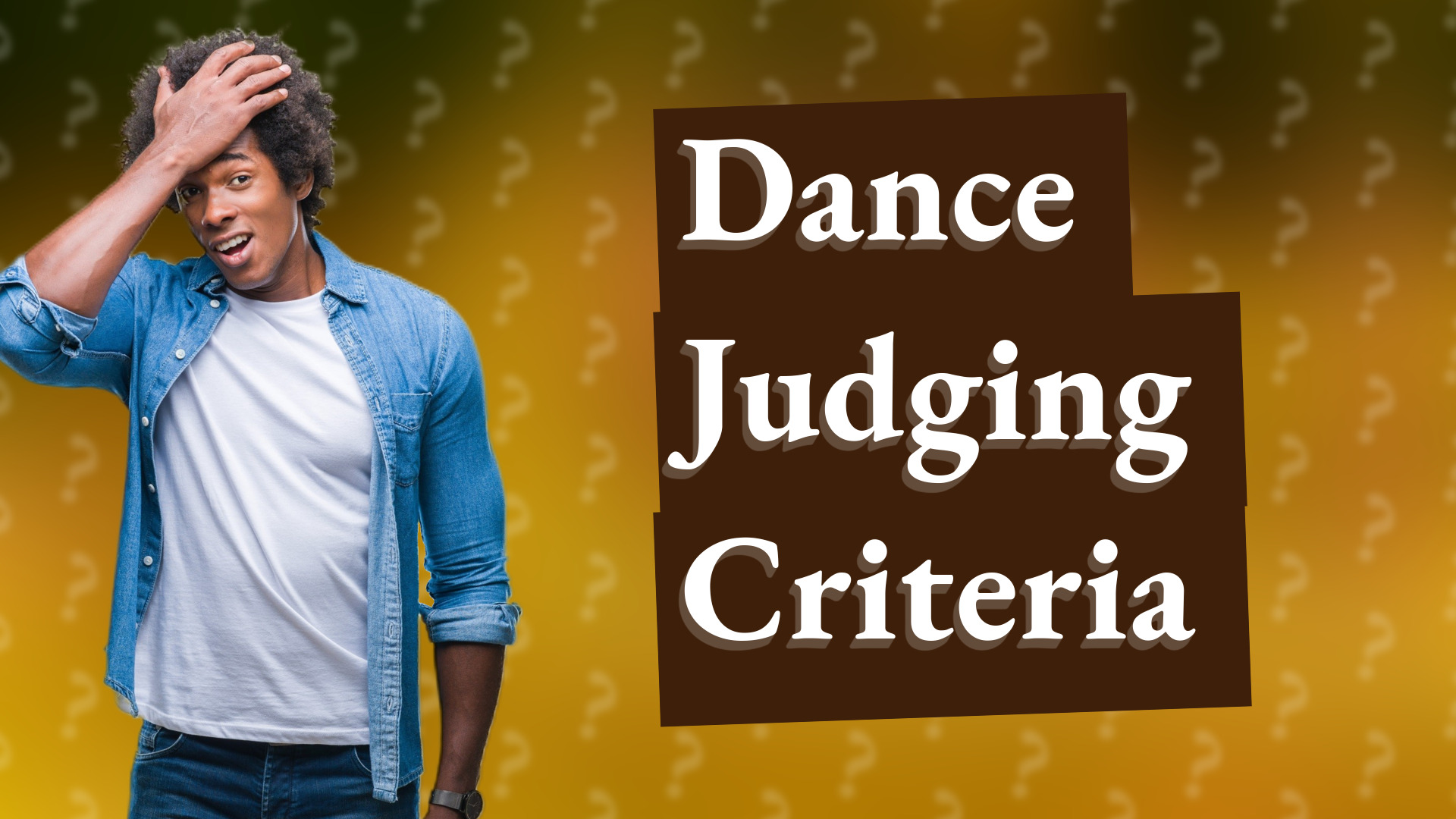 Dance Judging Criteria