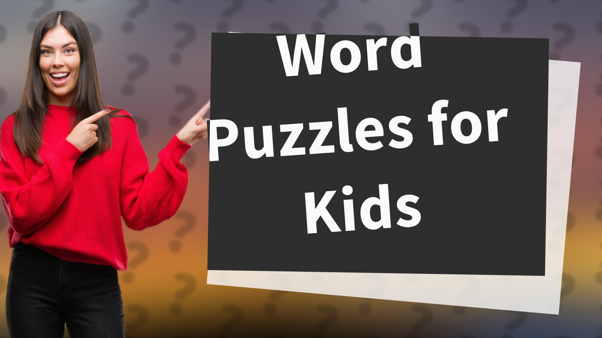 Word Puzzles for Kids