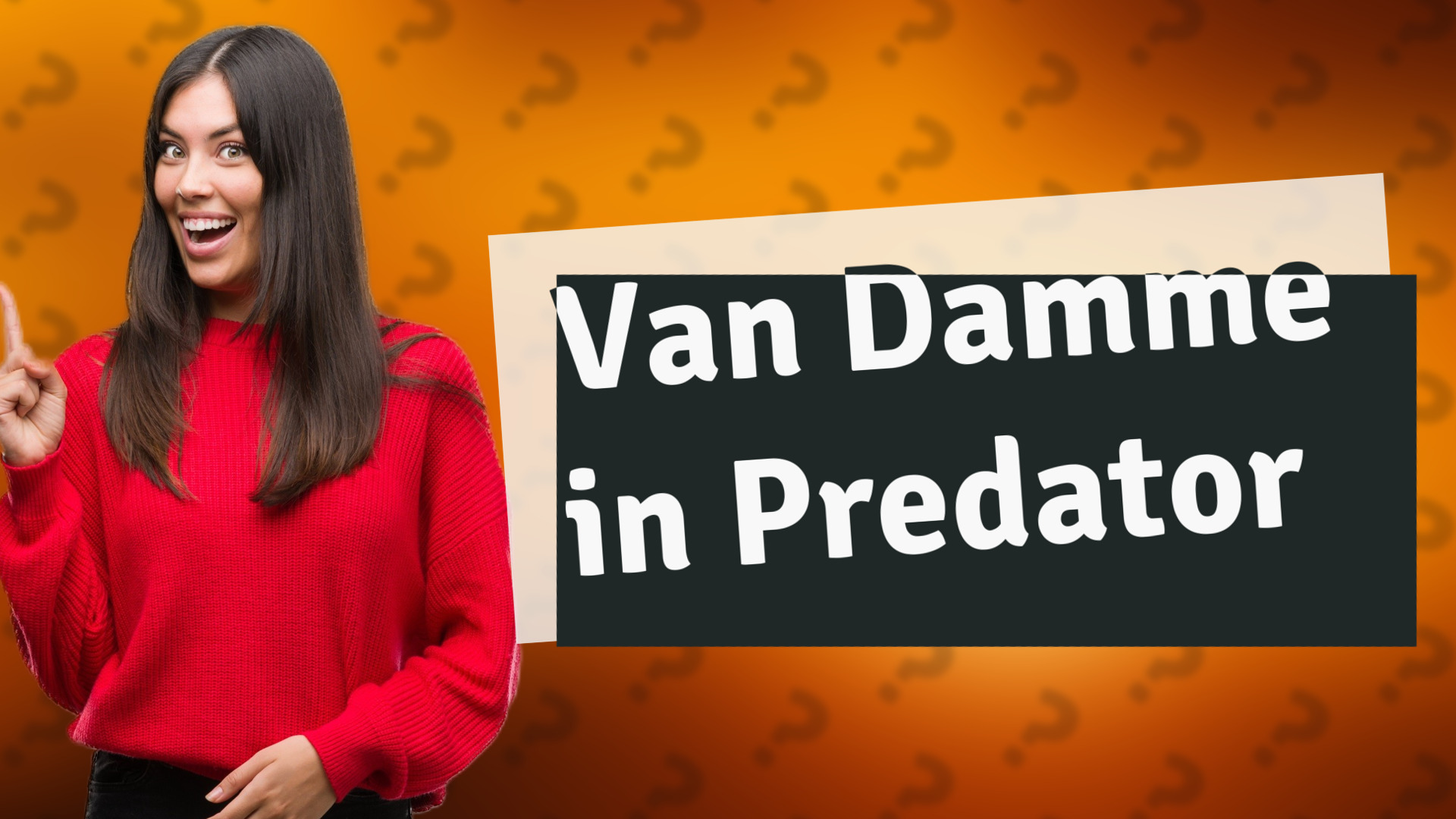 Van Damme in Predator
