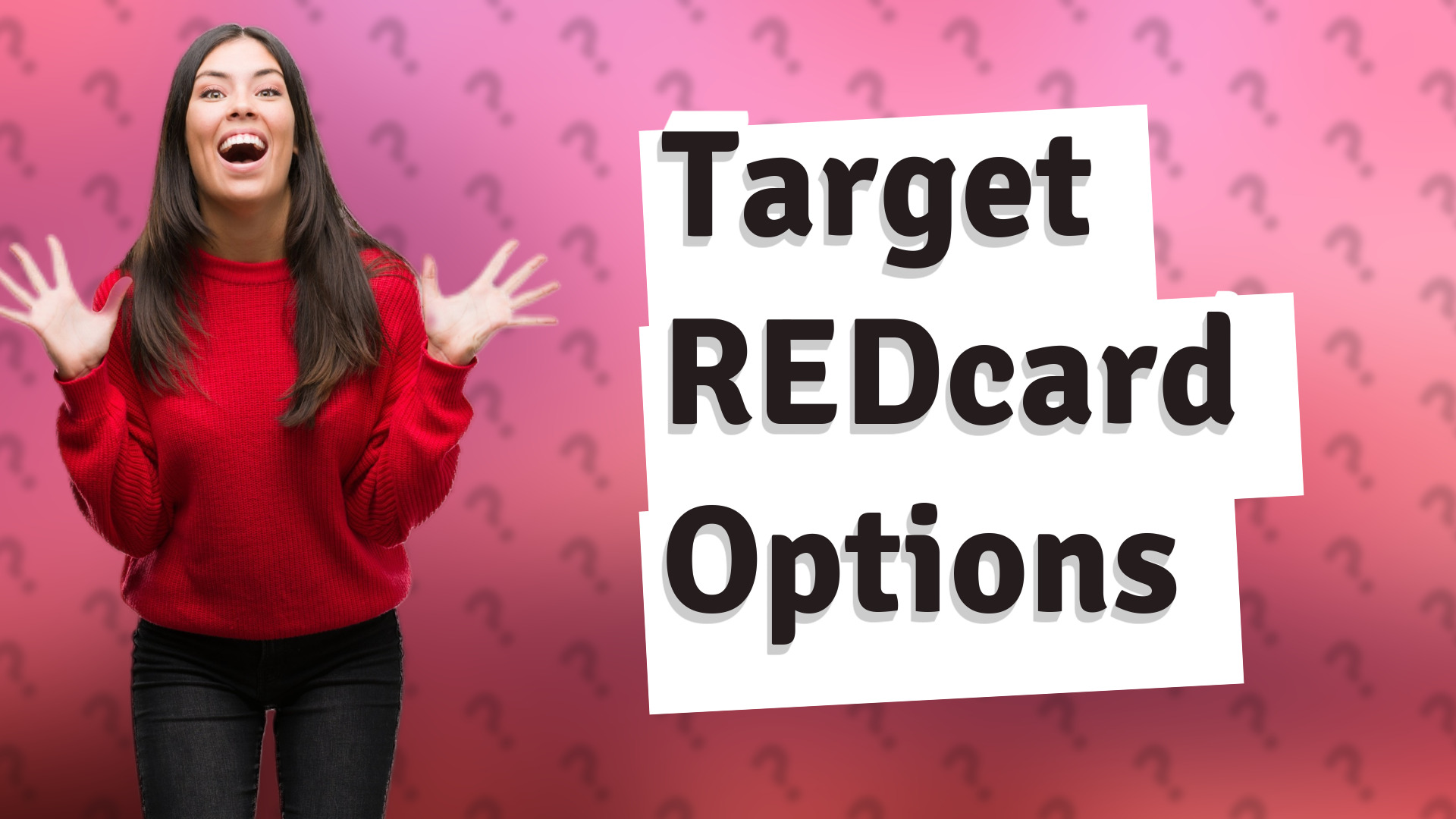 Target REDcard Options