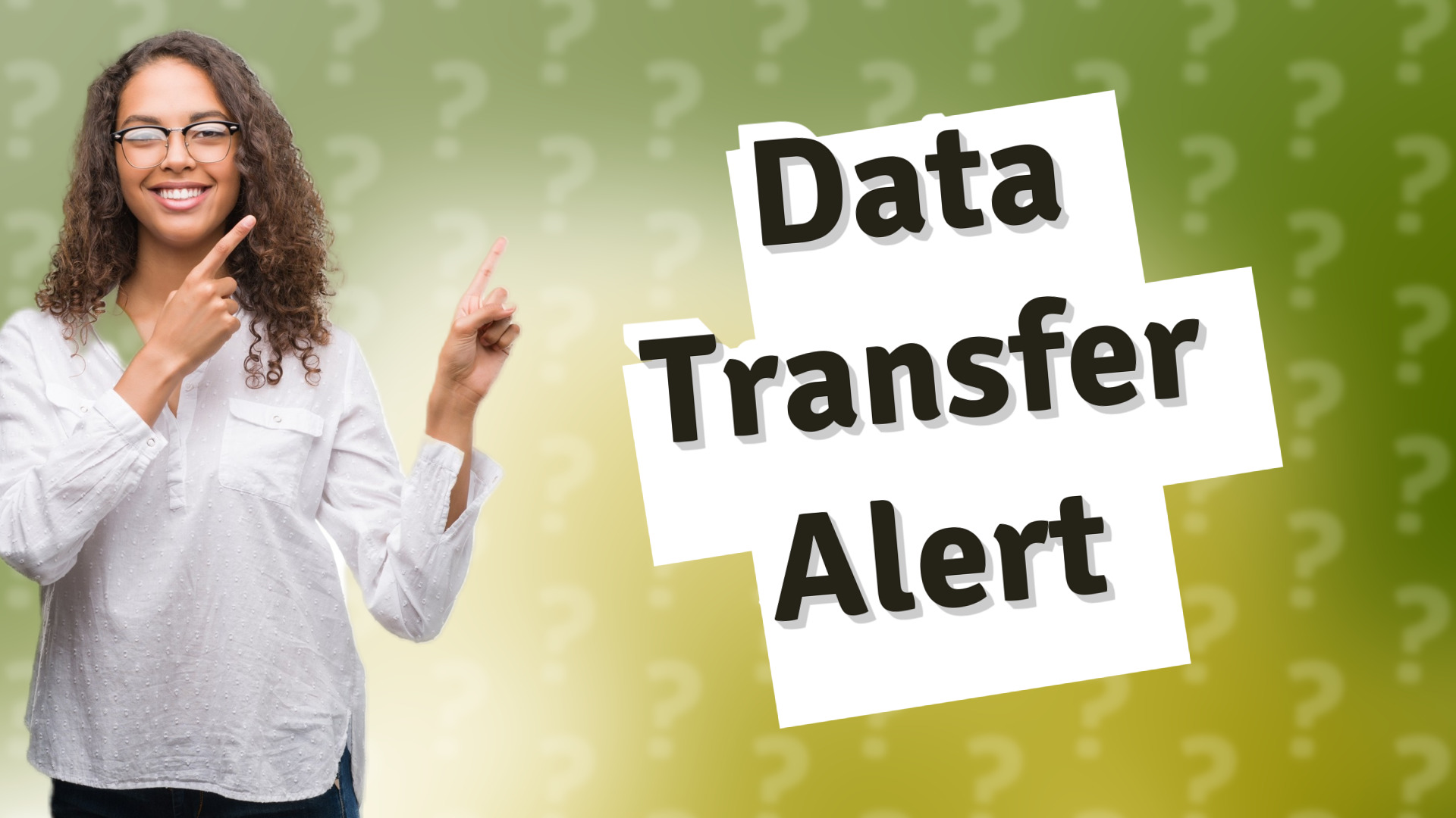 Data Transfer Alert