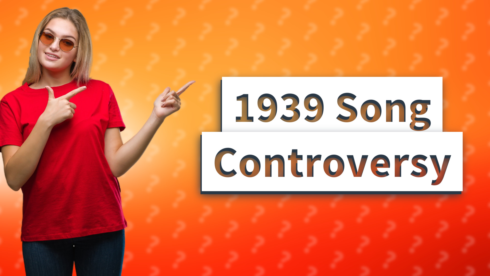 1939 Song Controversy