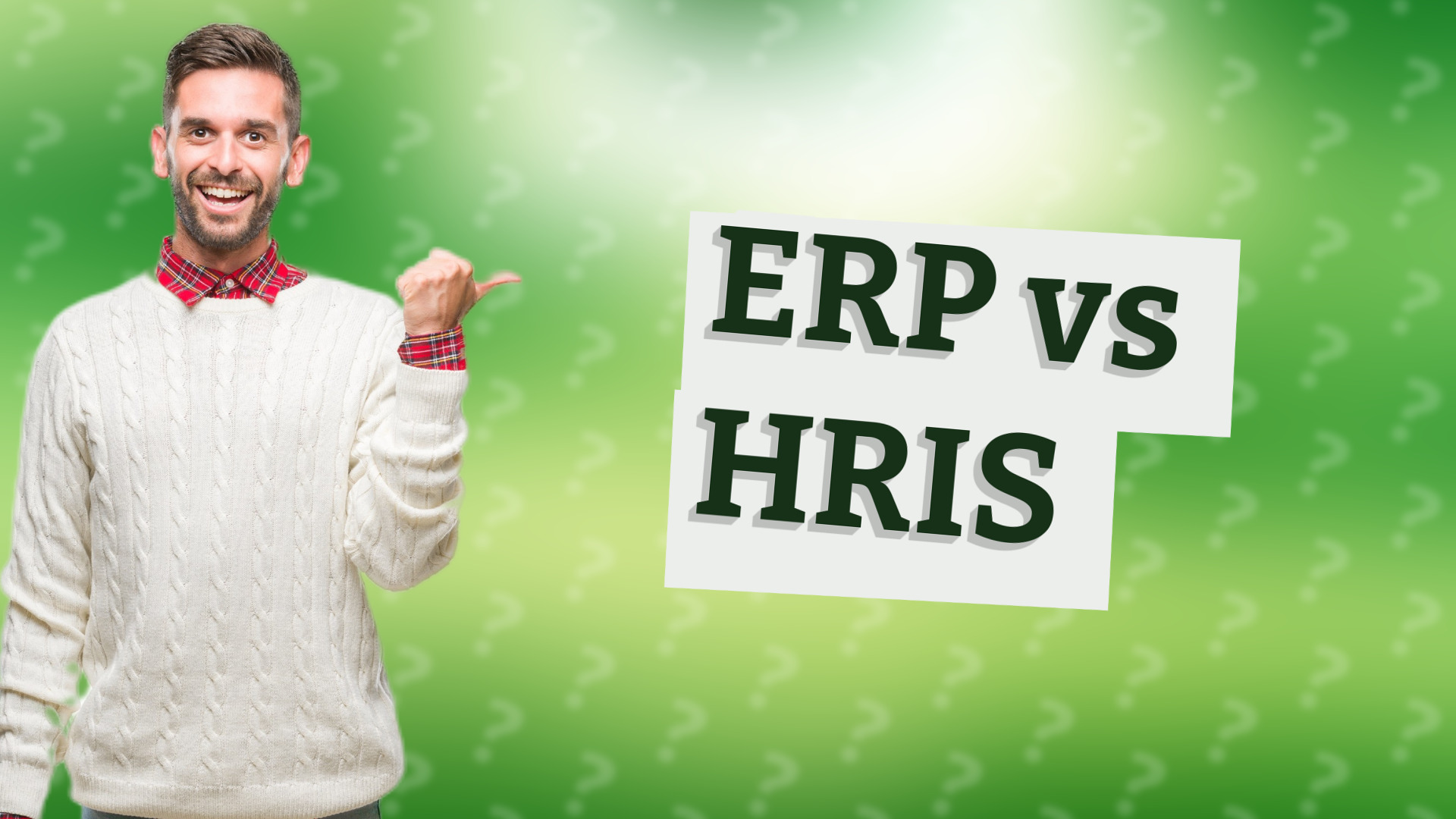 ERP vs HRIS