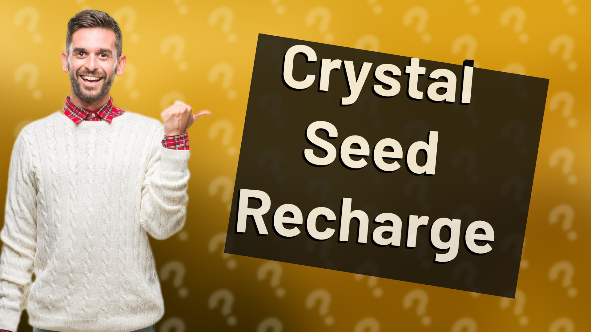 Crystal Seed Recharge