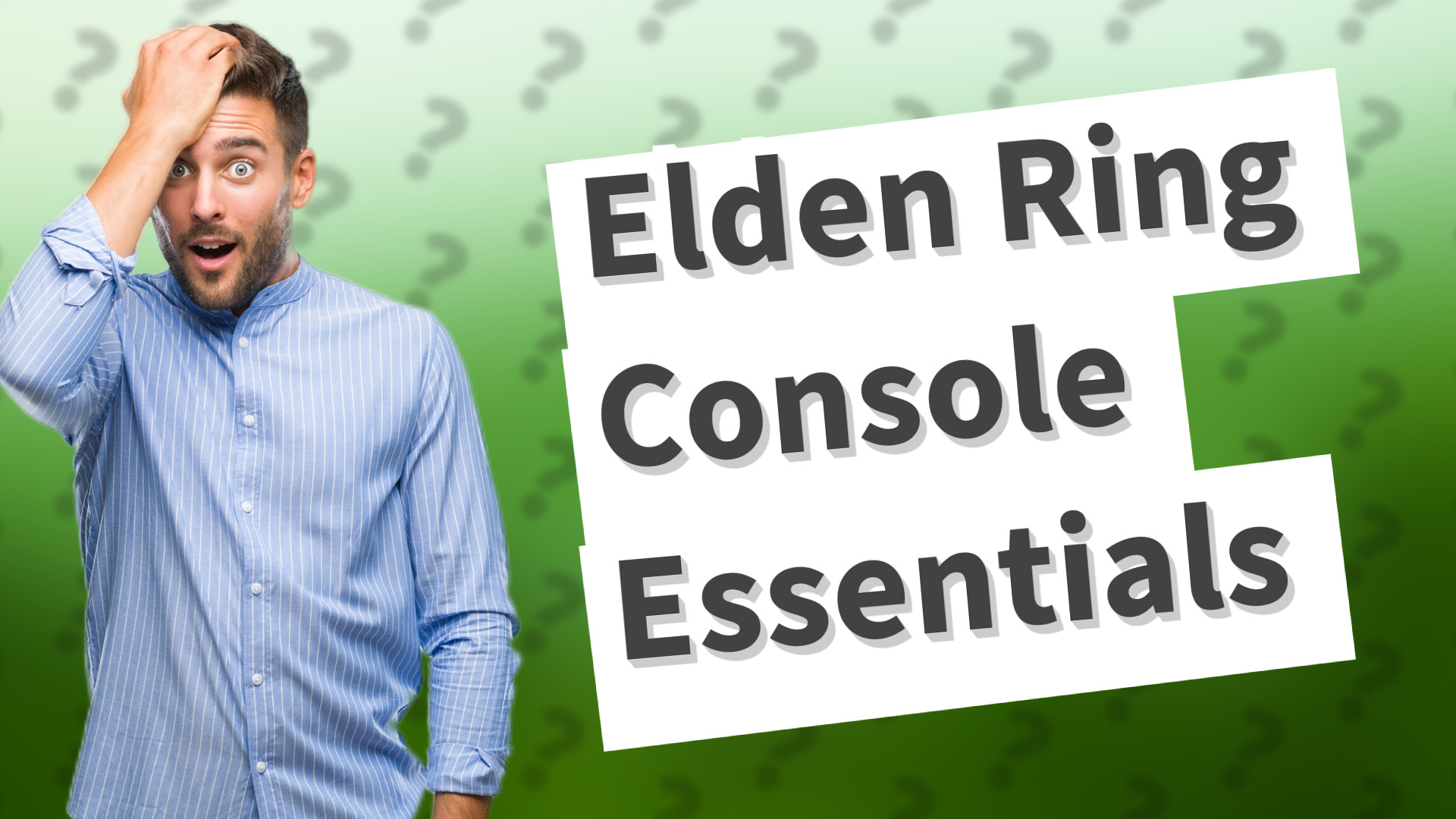 Elden Ring Console Essentials