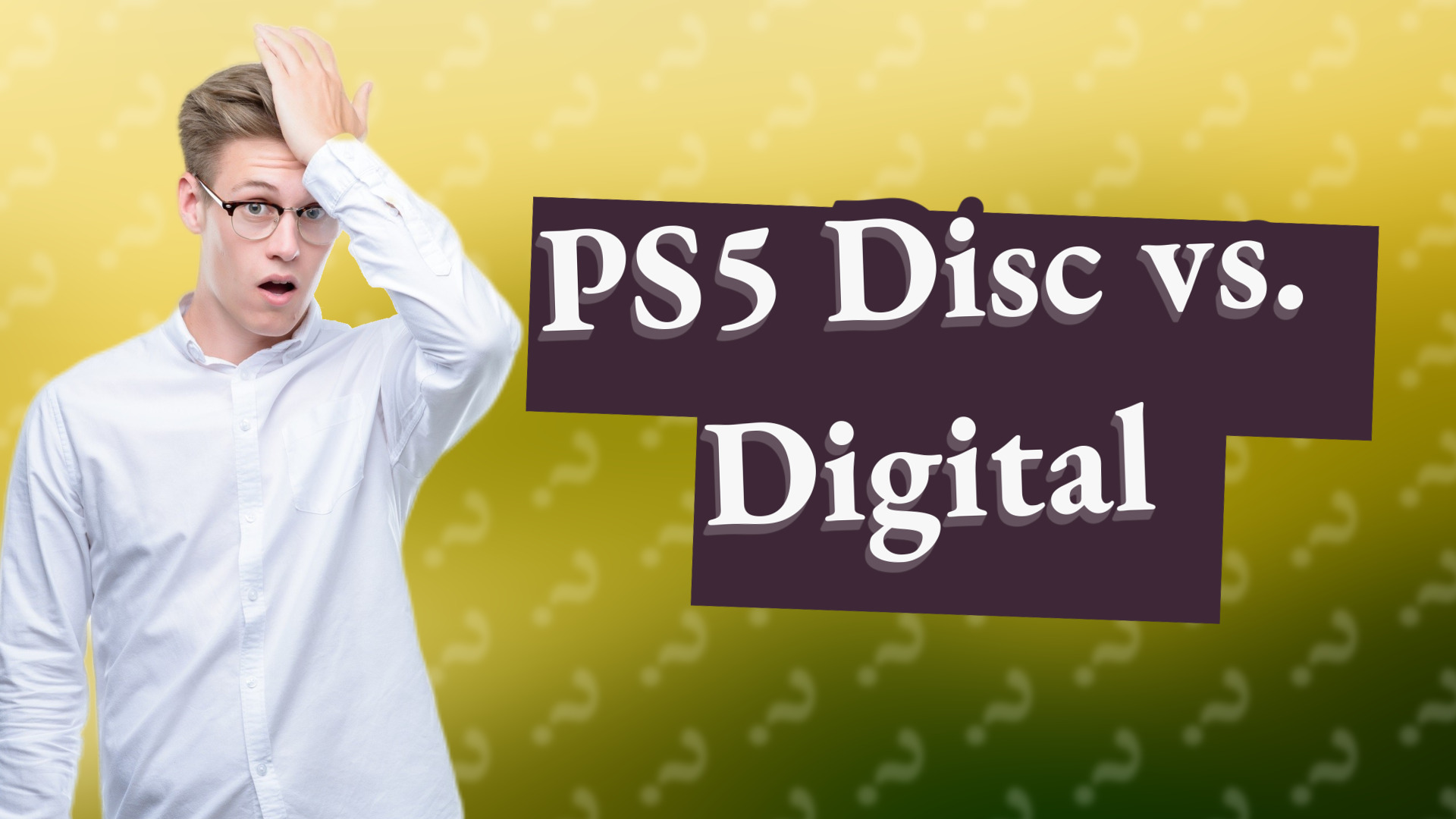 PS5 Disc vs. Digital