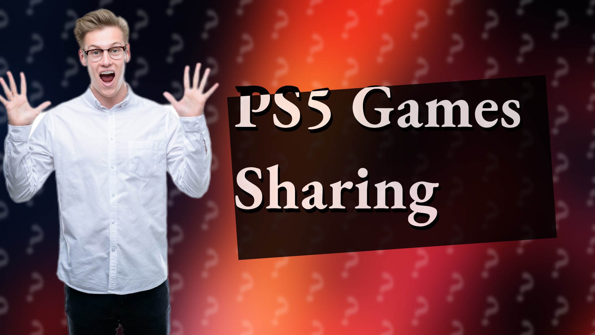PS5 Games Sharing