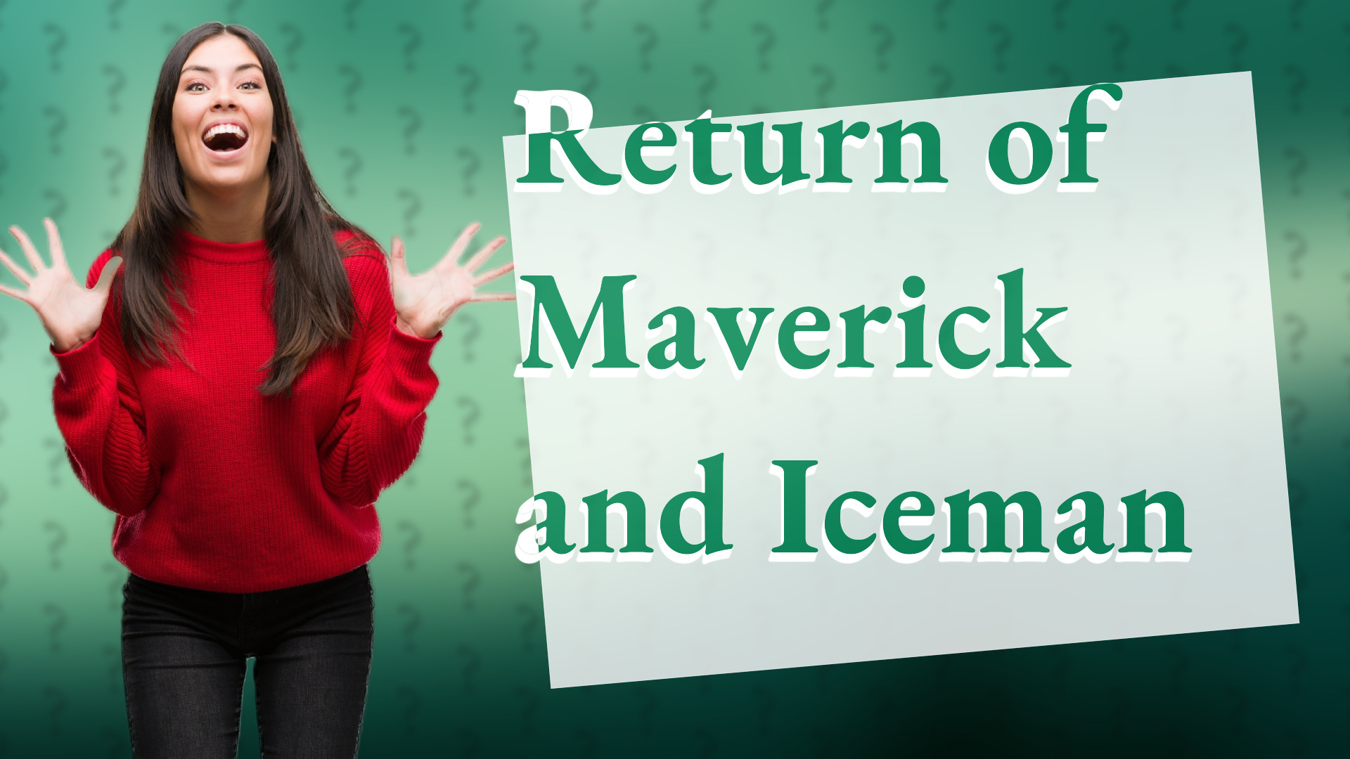 Return of Maverick and Iceman