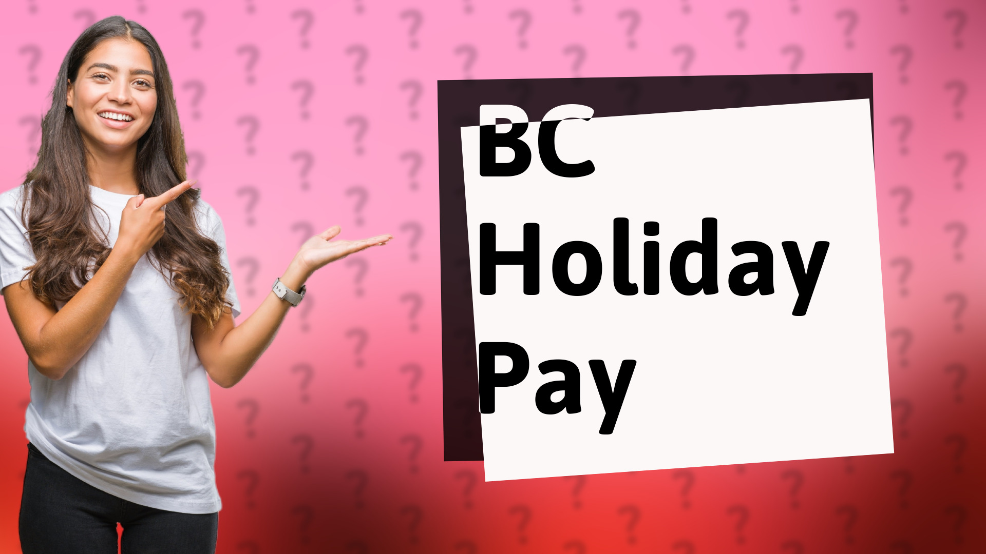 BC Holiday Pay