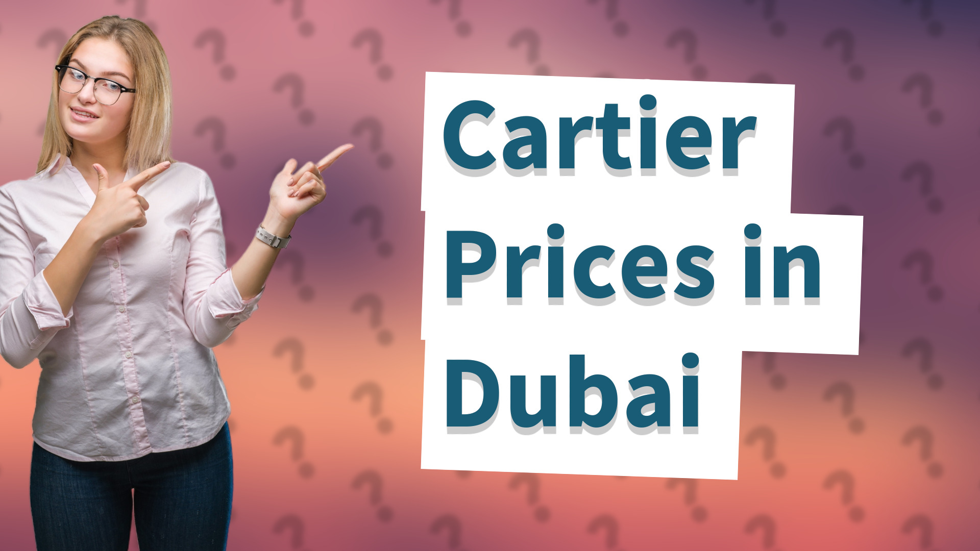 Cartier Prices in Dubai