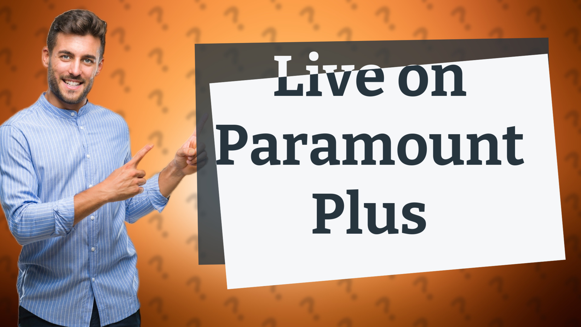 Live on Paramount Plus