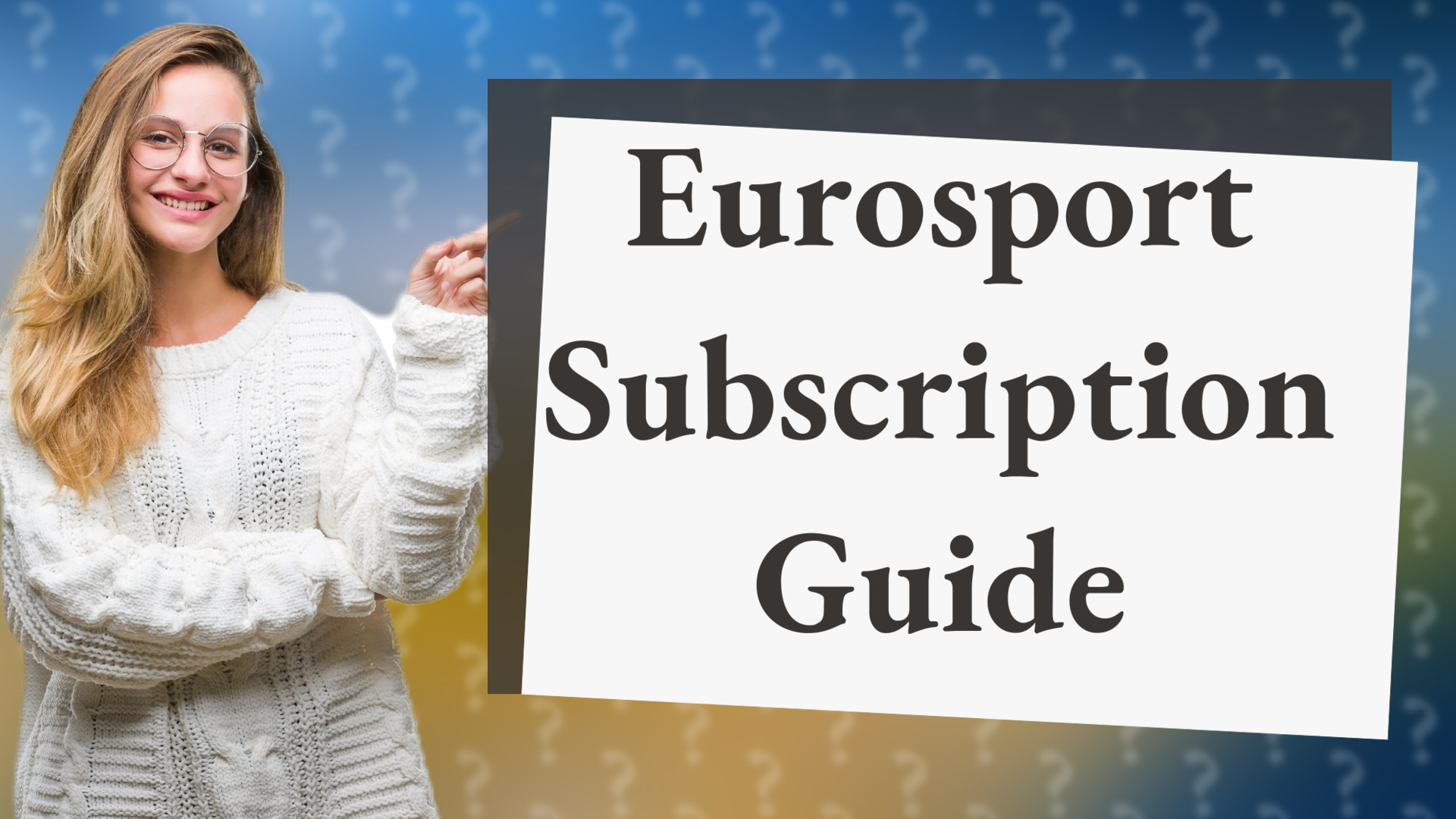 Eurosport Subscription Guide