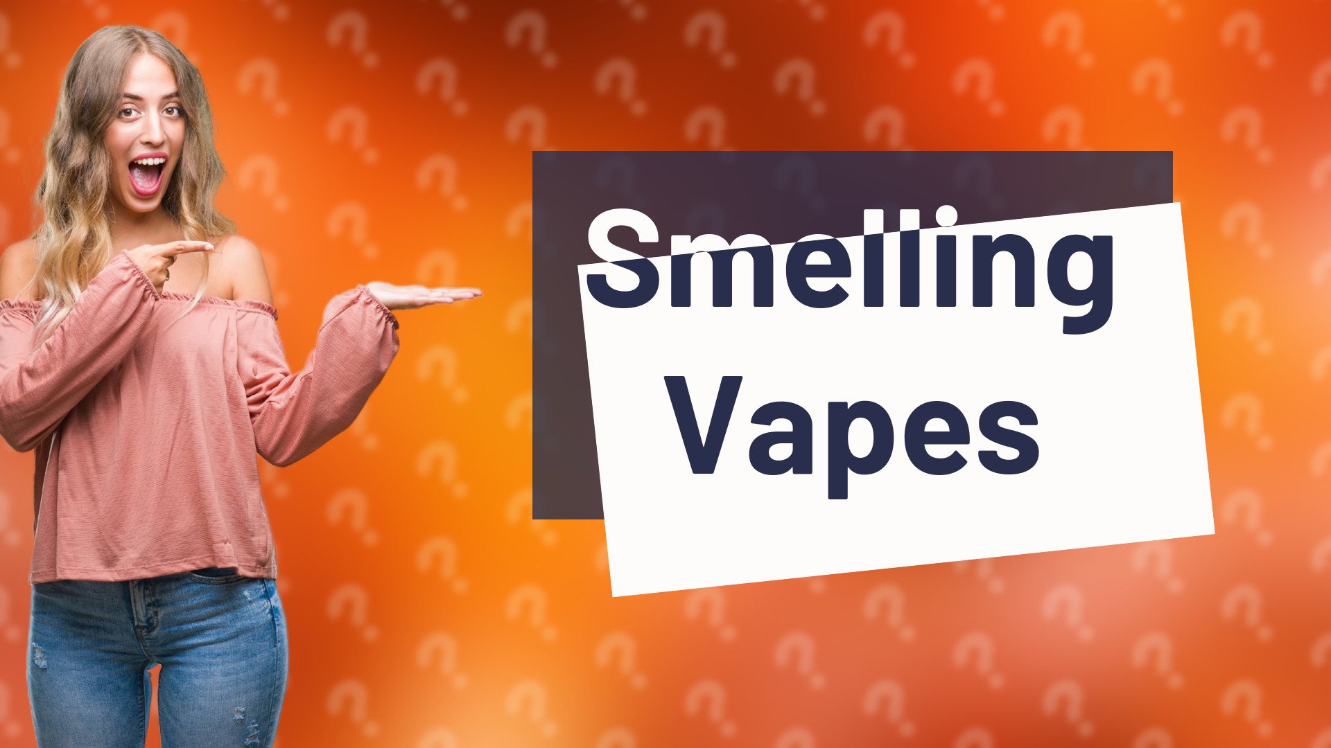 Smelling Vapes