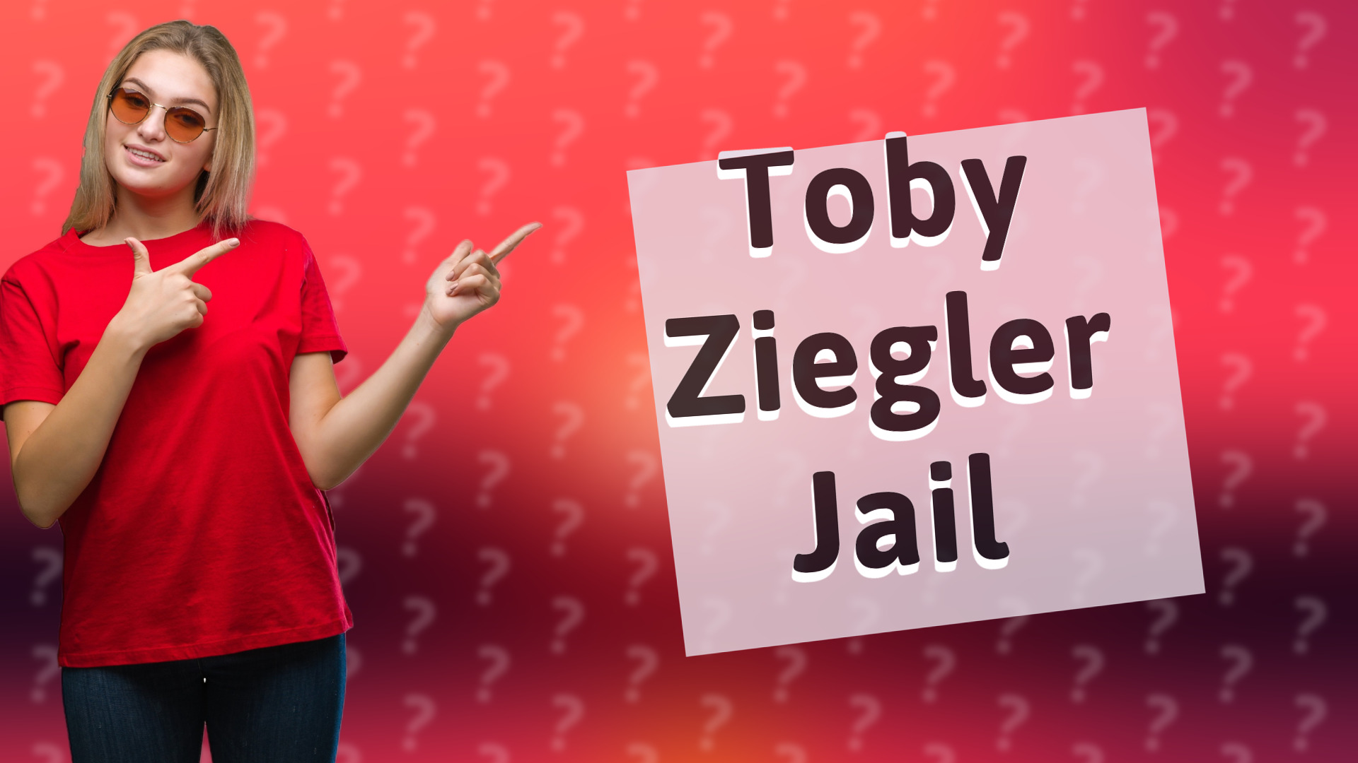 Toby Ziegler Jail