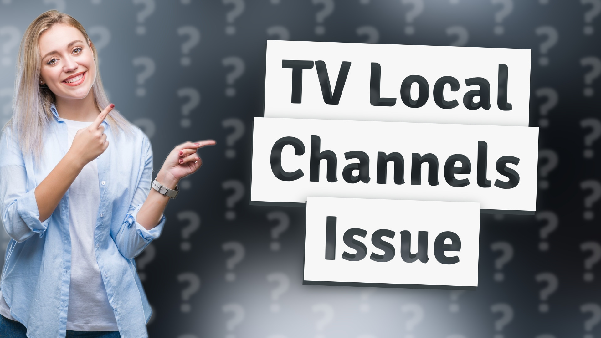 TV Local Channels Issue