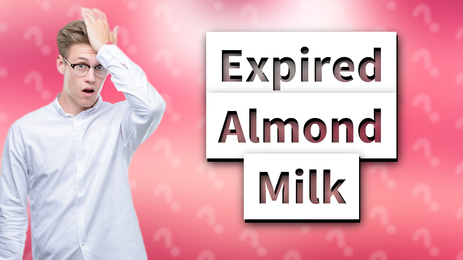 Expired Almond Milk