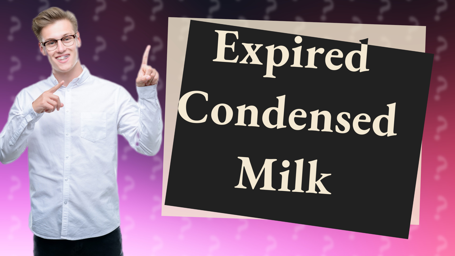 Expired Condensed Milk