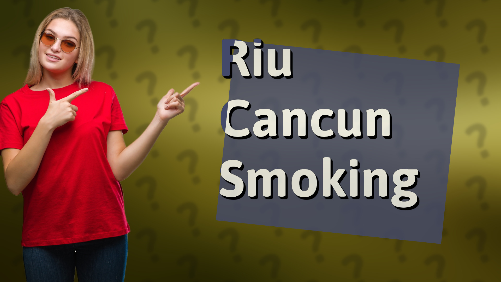 Riu Cancun Smoking