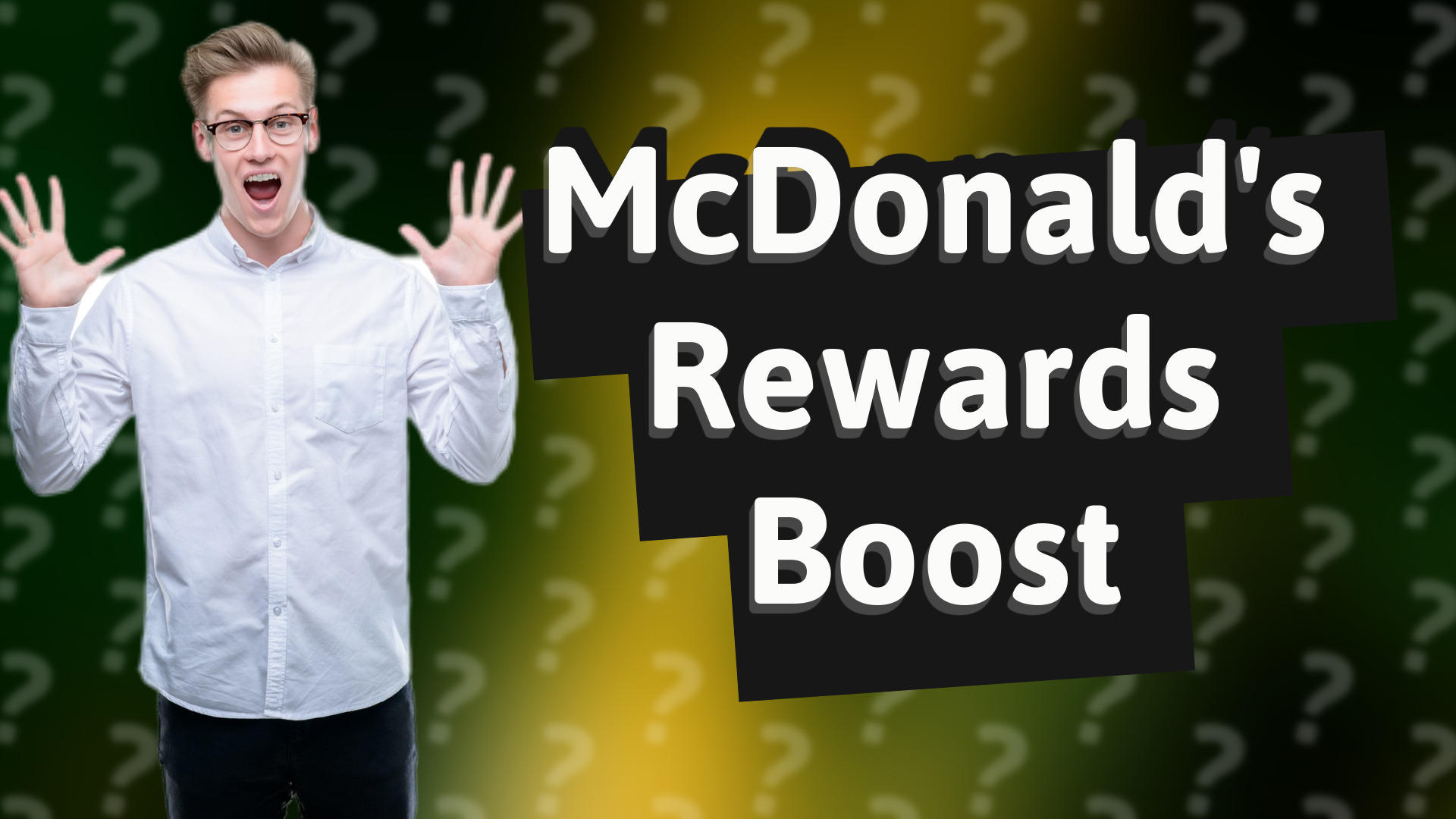 McDonald's Rewards Boost