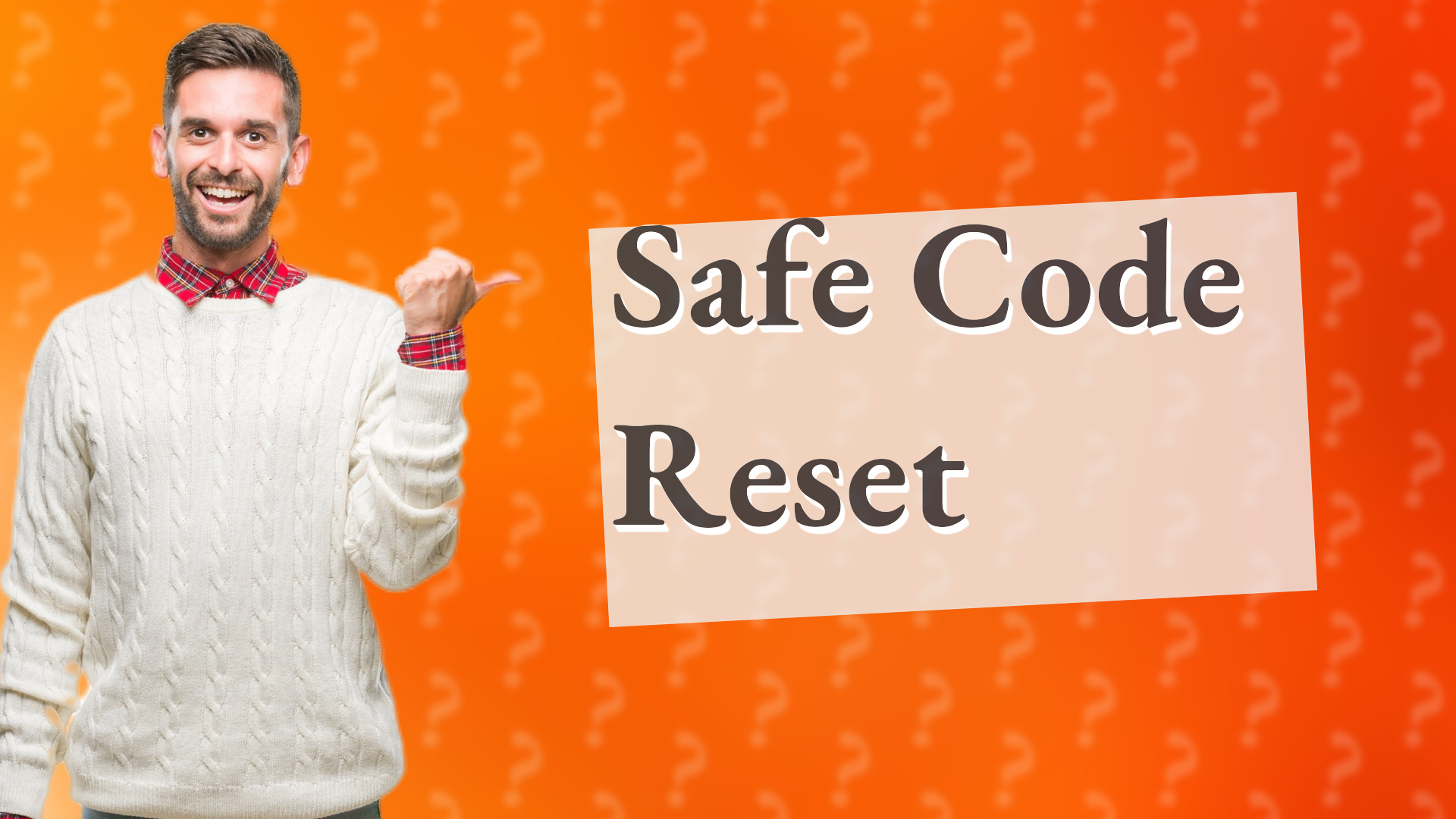 Safe Code Reset