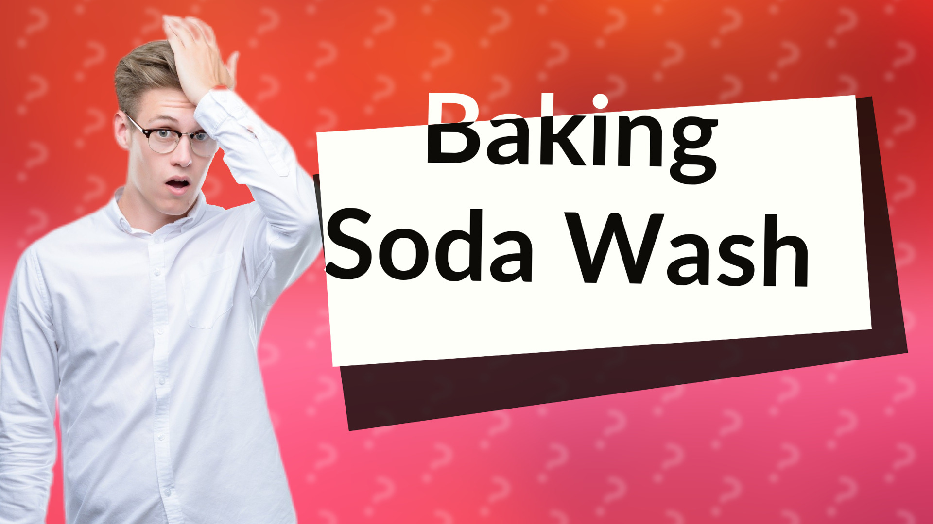 Baking Soda Wash