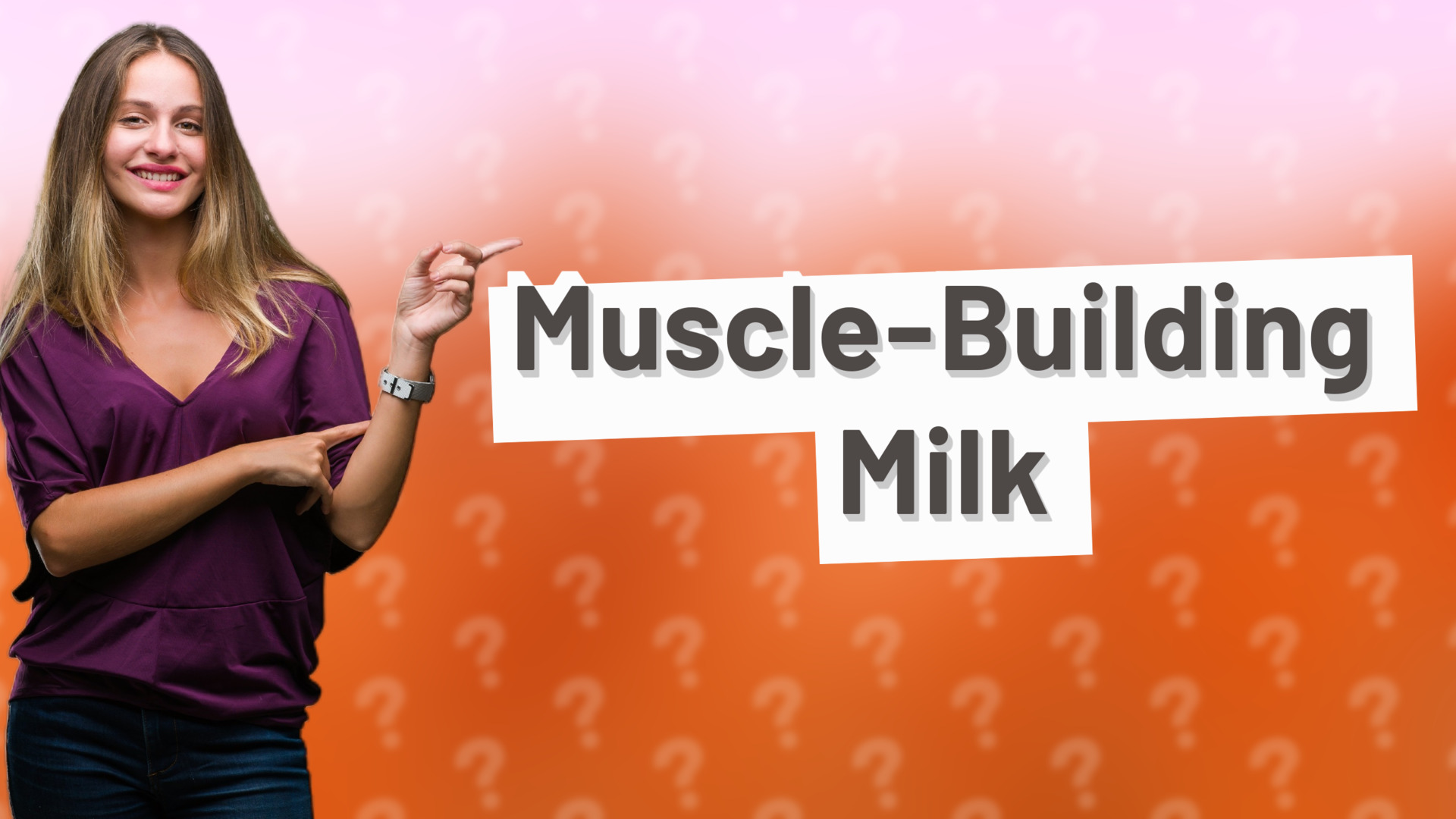 Muscle-Building Milk