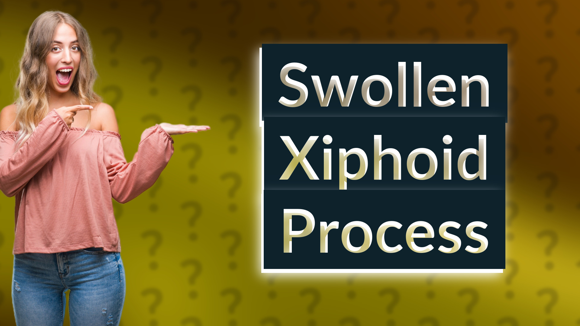Swollen Xiphoid Process