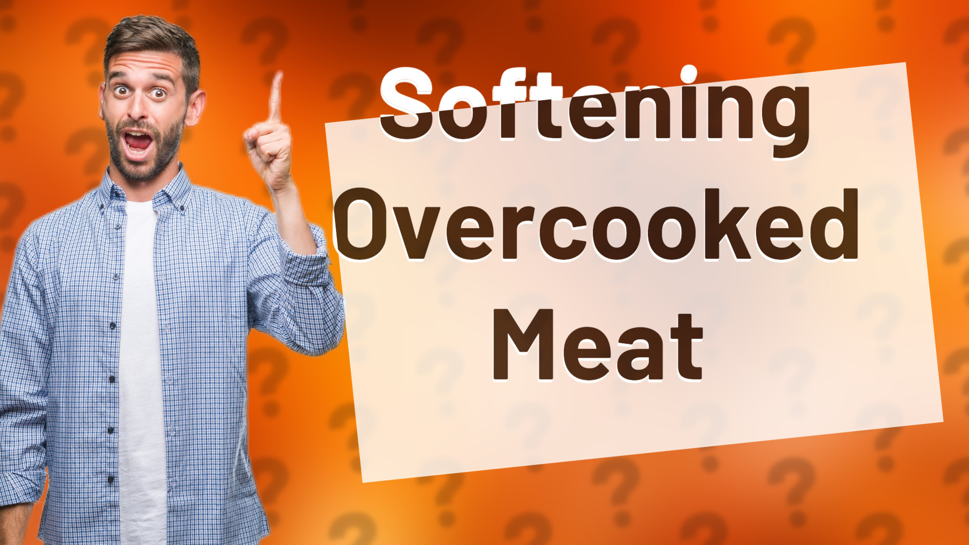Softening Overcooked Meat