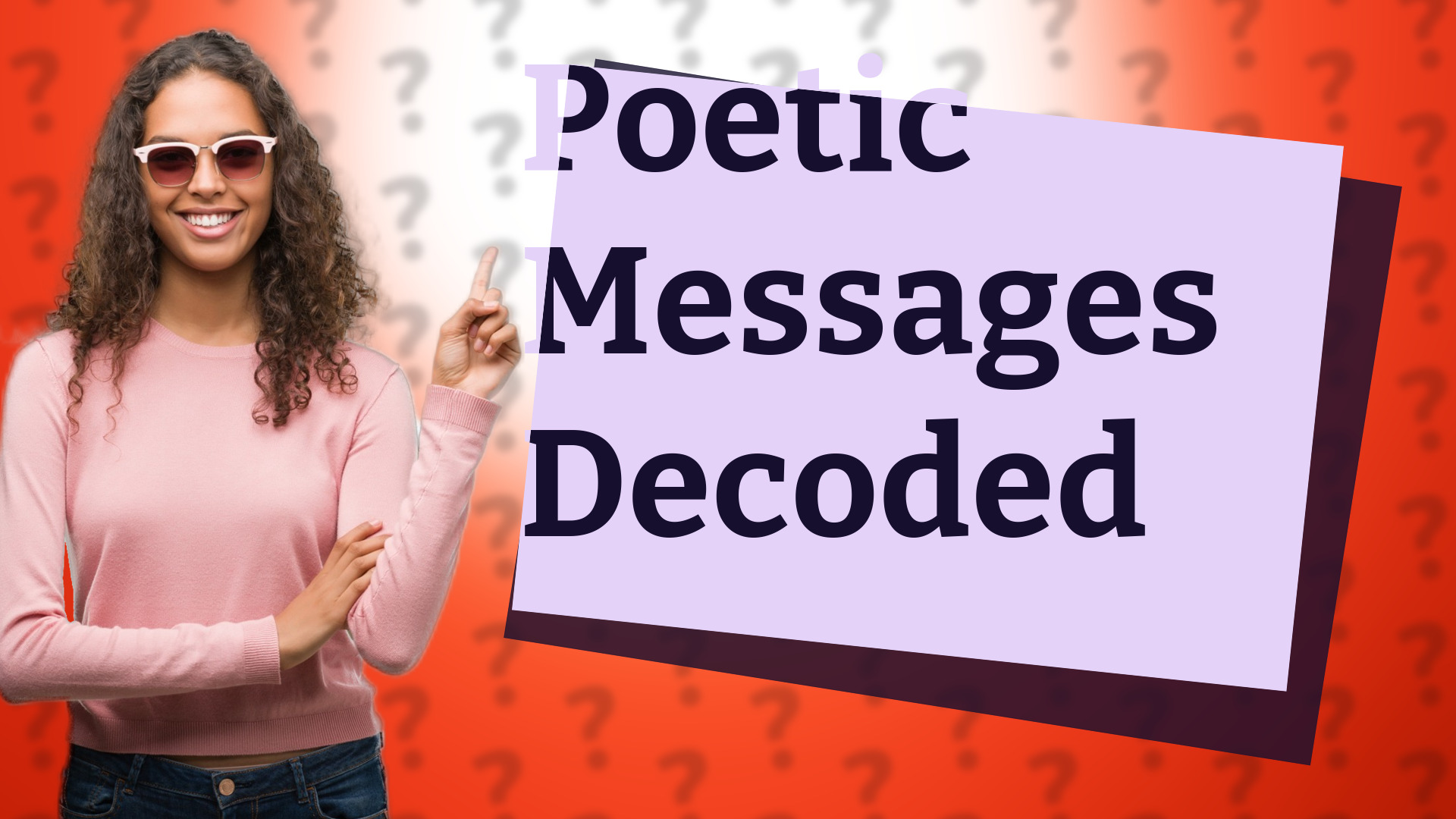 Poetic Messages Decoded