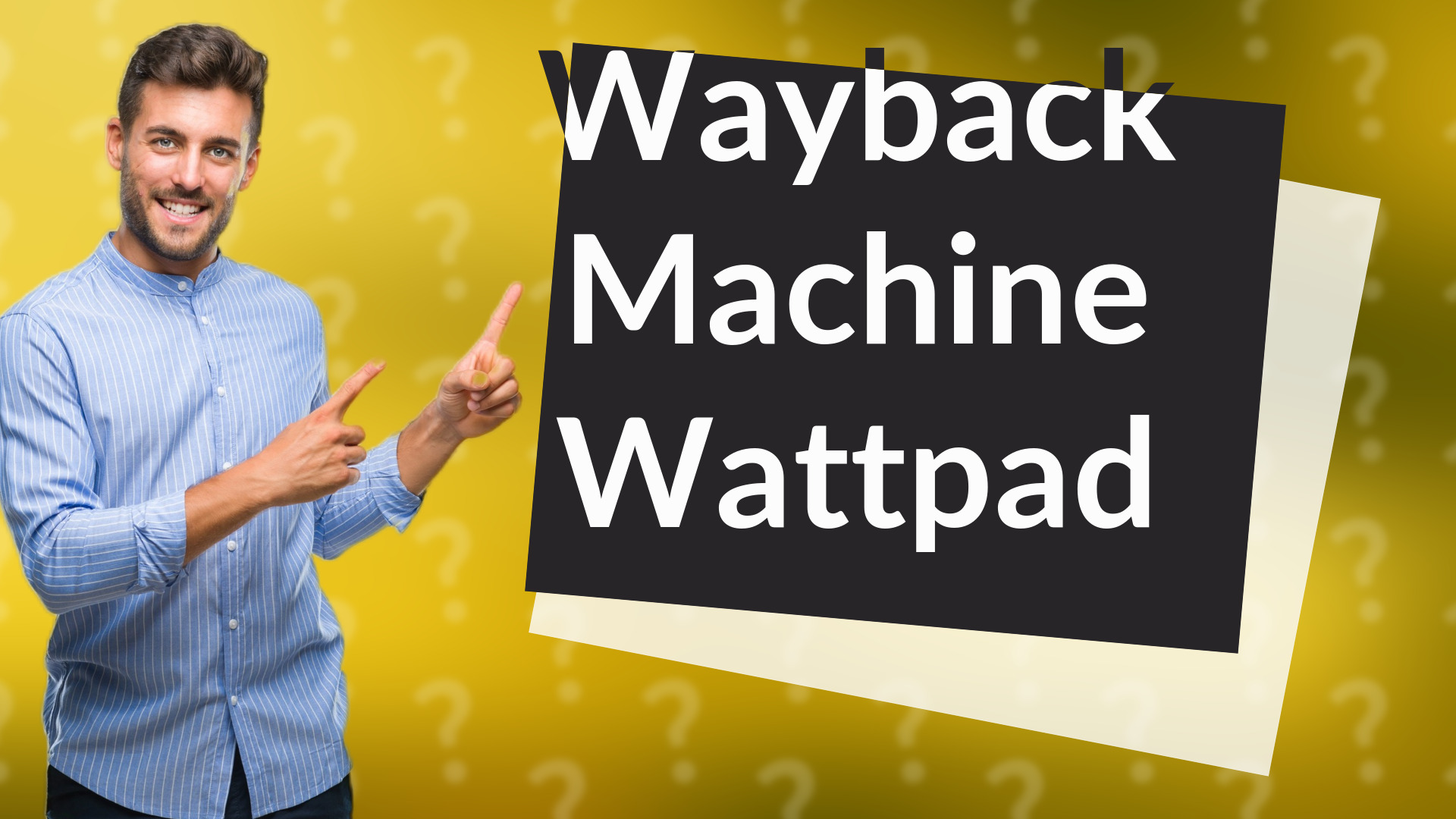 Wayback Machine Wattpad