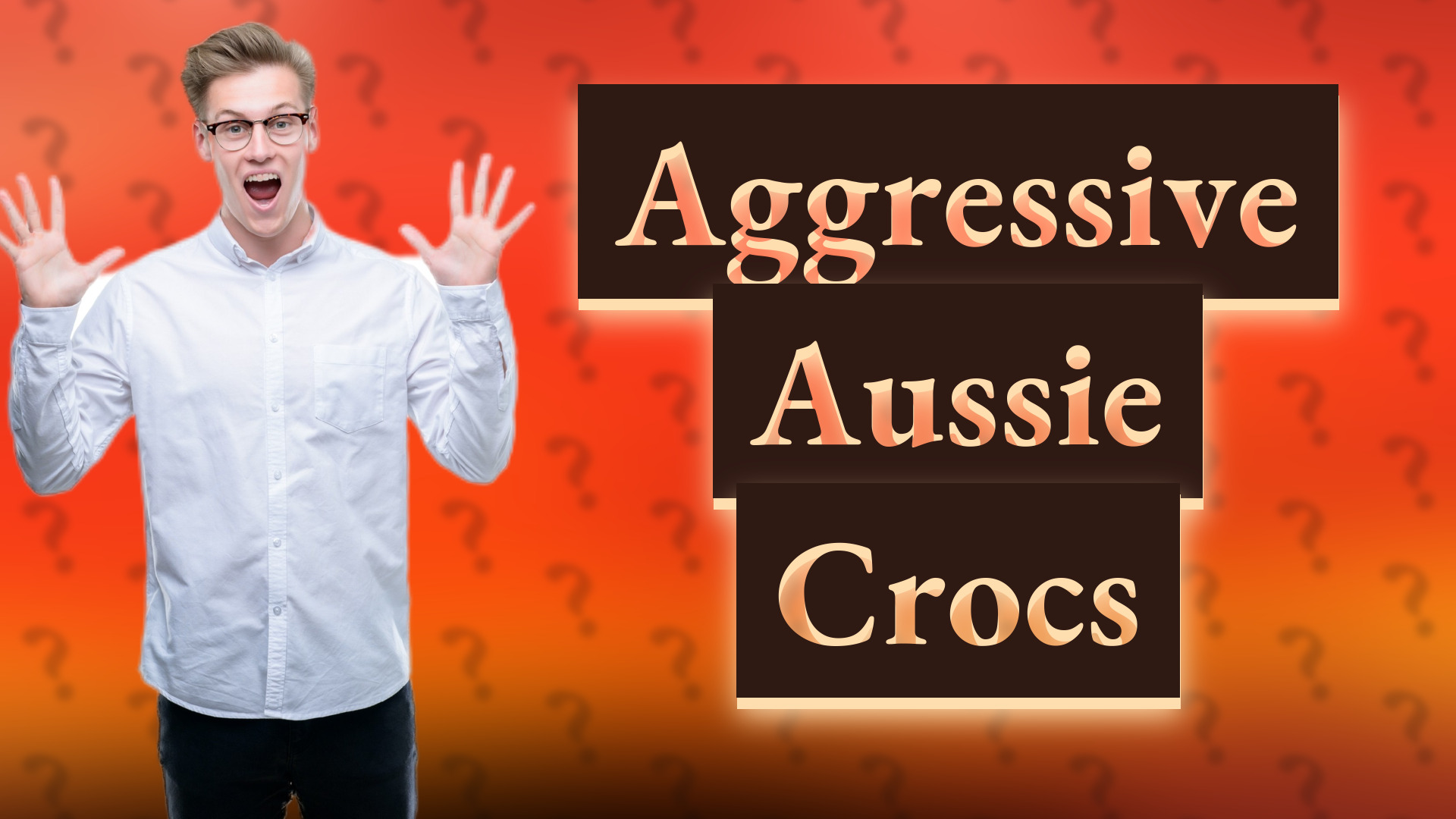 Aggressive Aussie Crocs