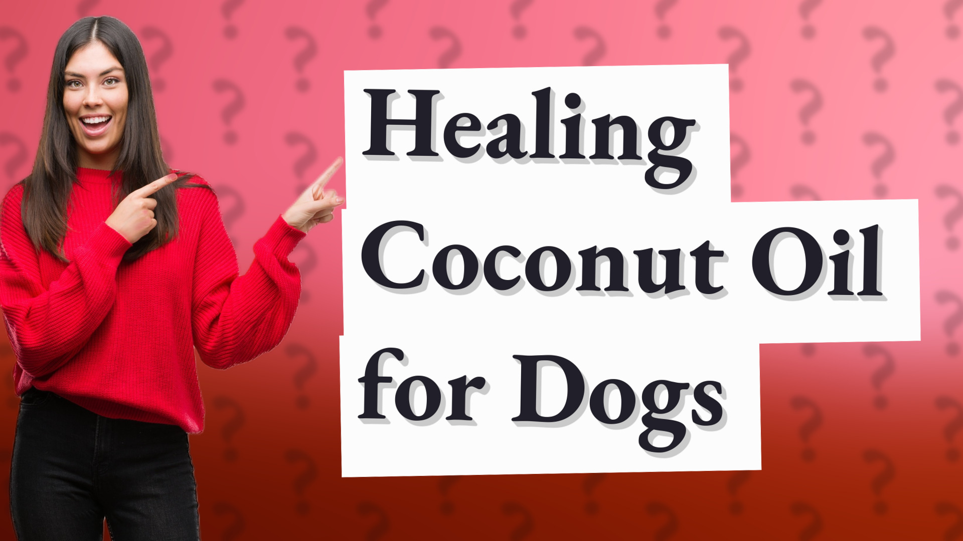 Healing Coconut Oil for Dogs