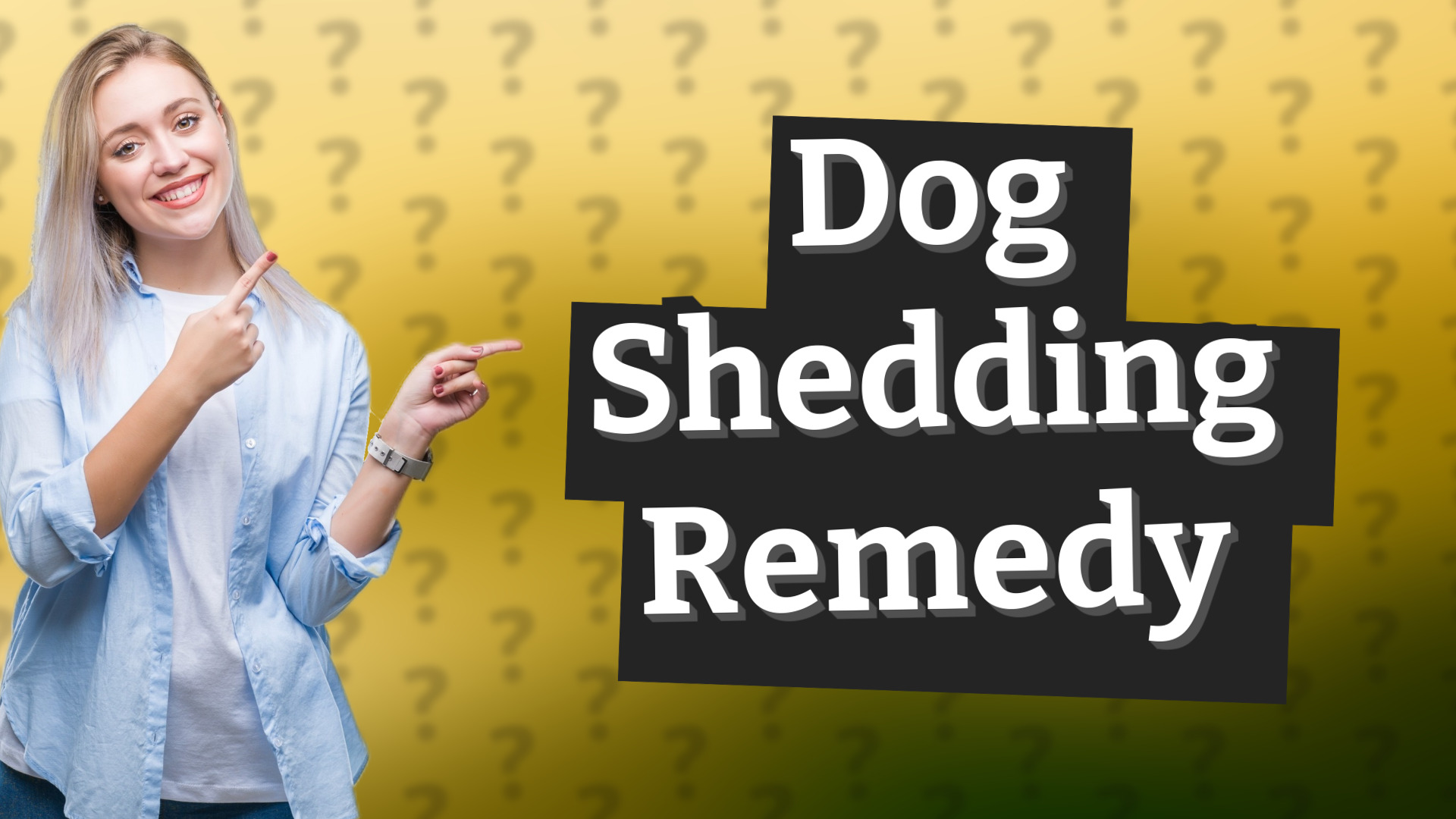 Dog Shedding Remedy
