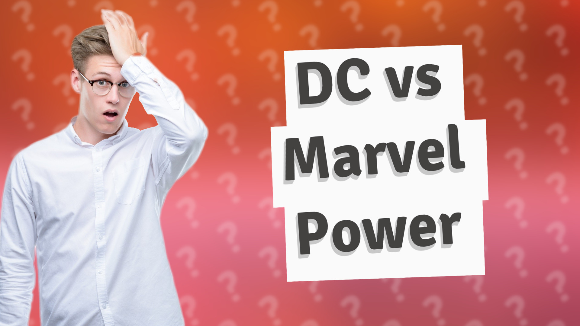DC vs Marvel Power