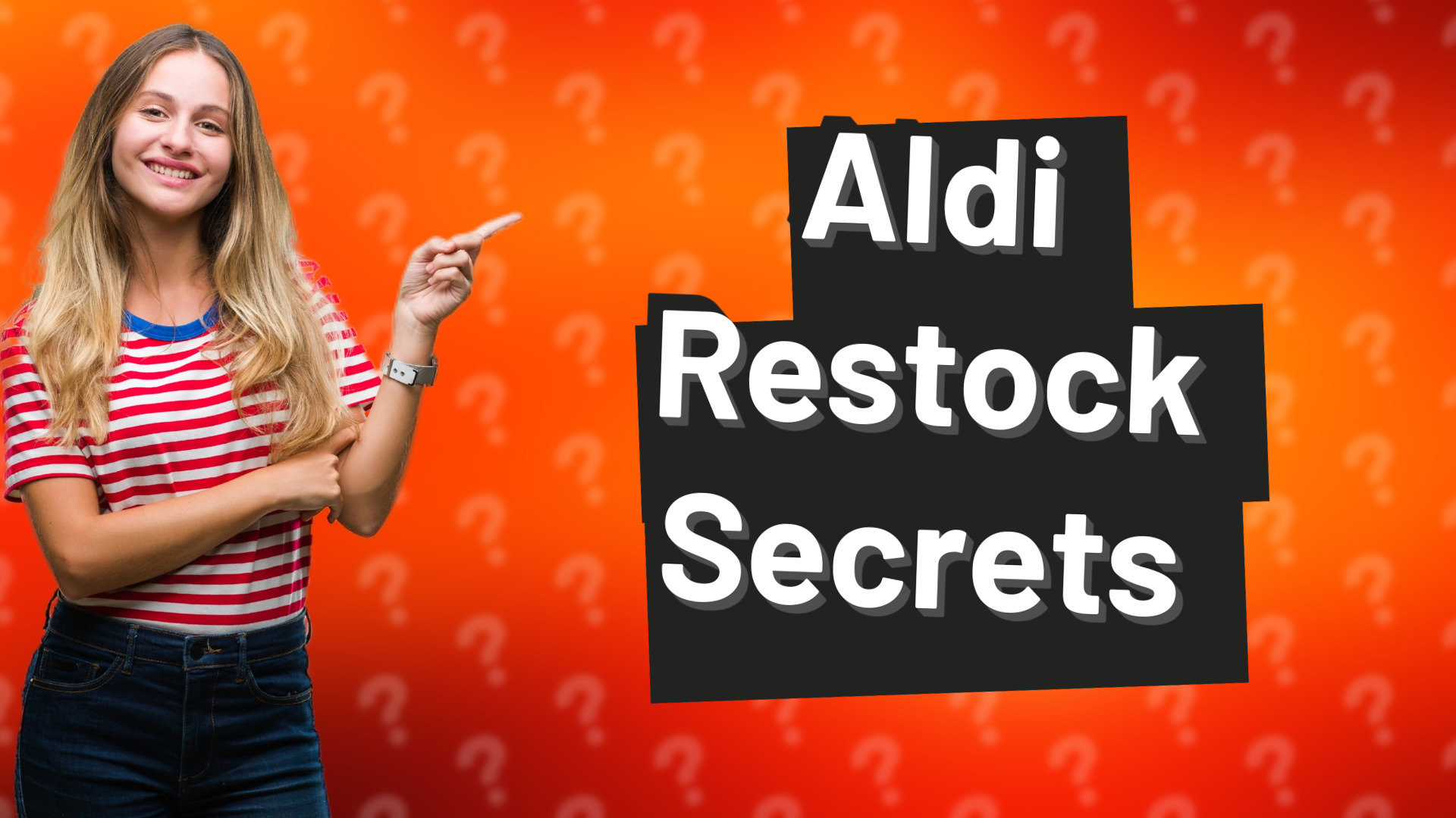 Aldi Restock Secrets