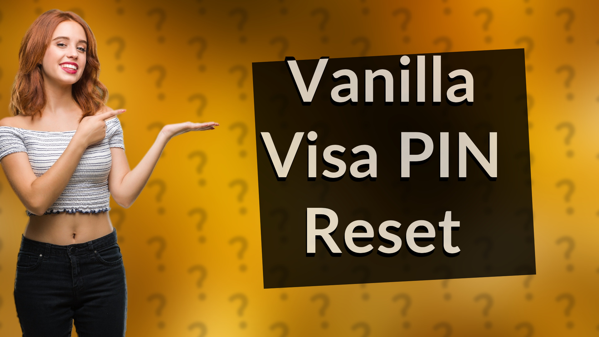 Vanilla Visa PIN Reset