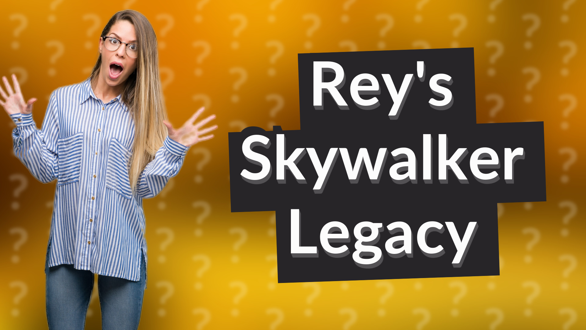 Rey's Skywalker Legacy
