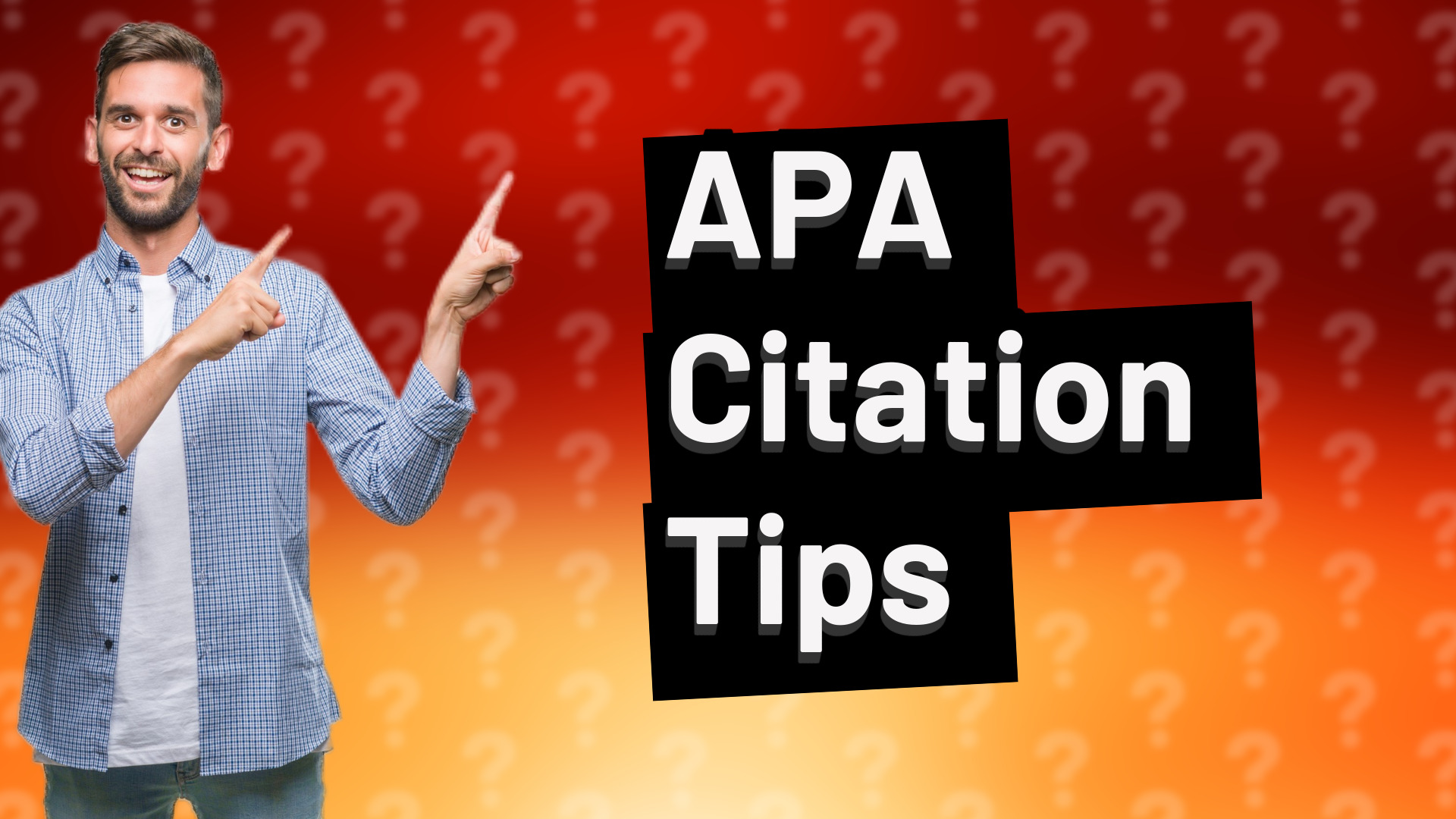 APA Citation Tips