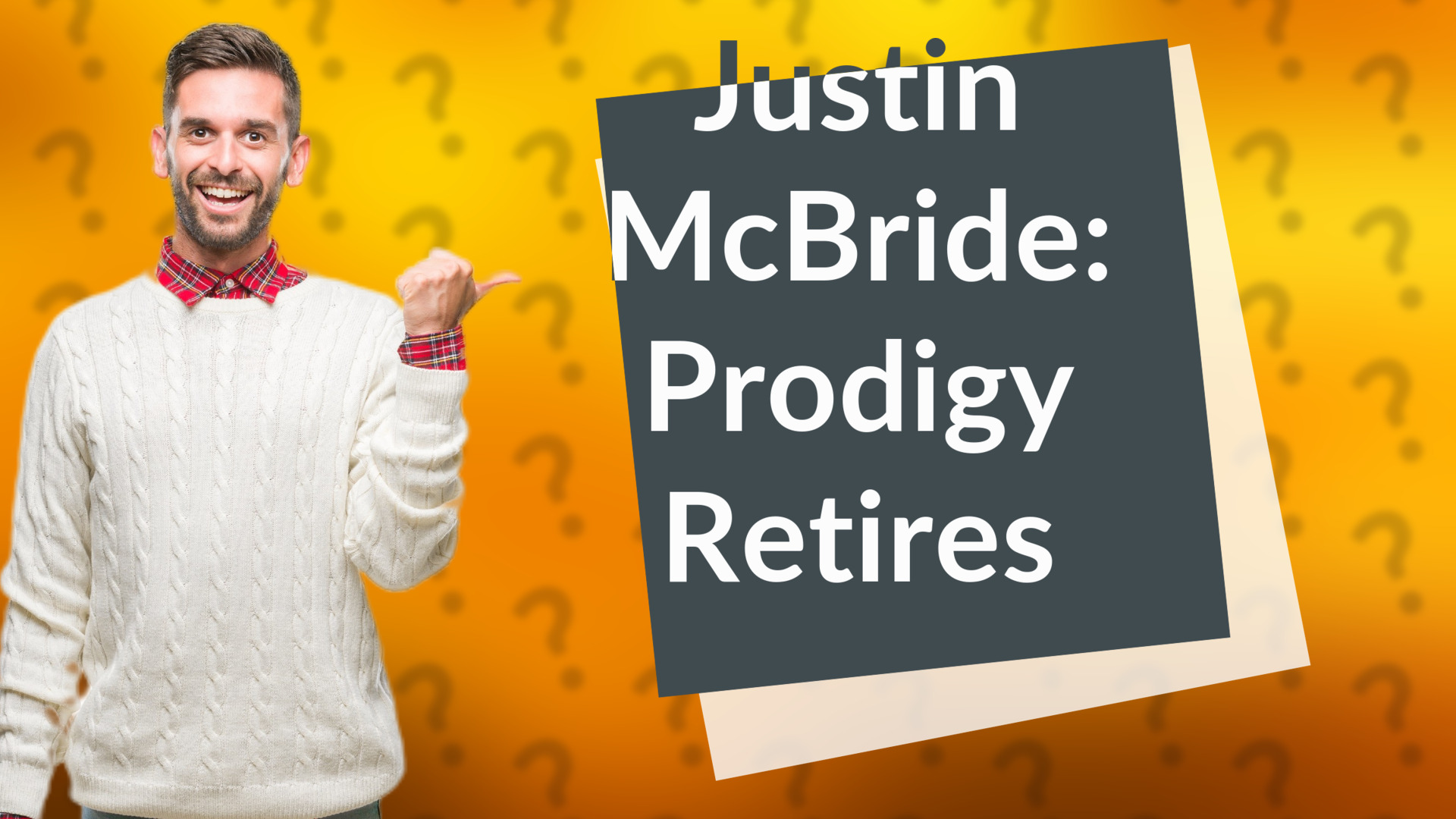 Justin McBride: Prodigy Retires