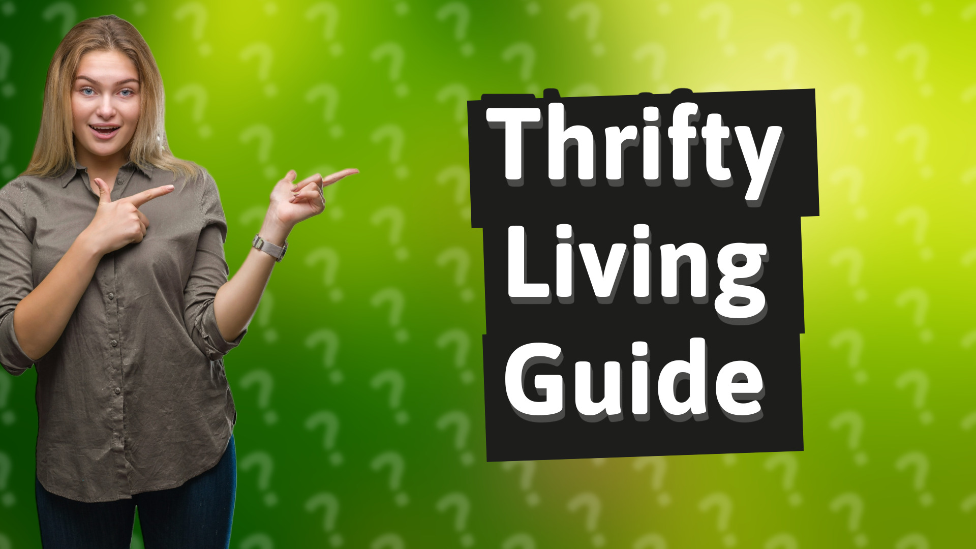 Thrifty Living Guide