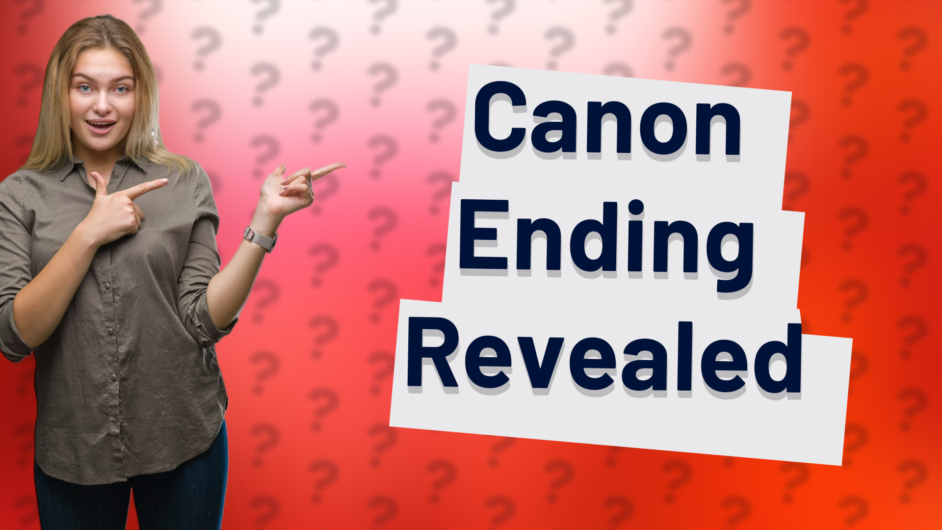 Canon Ending Revealed